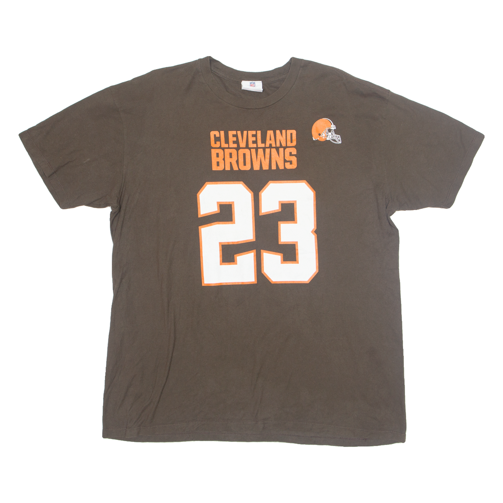 NFL CLEVELAND BROWNS '23 HADEN Mens T-Shirt Brown USA L Refurbished - N/A refurbished available on Cerqular