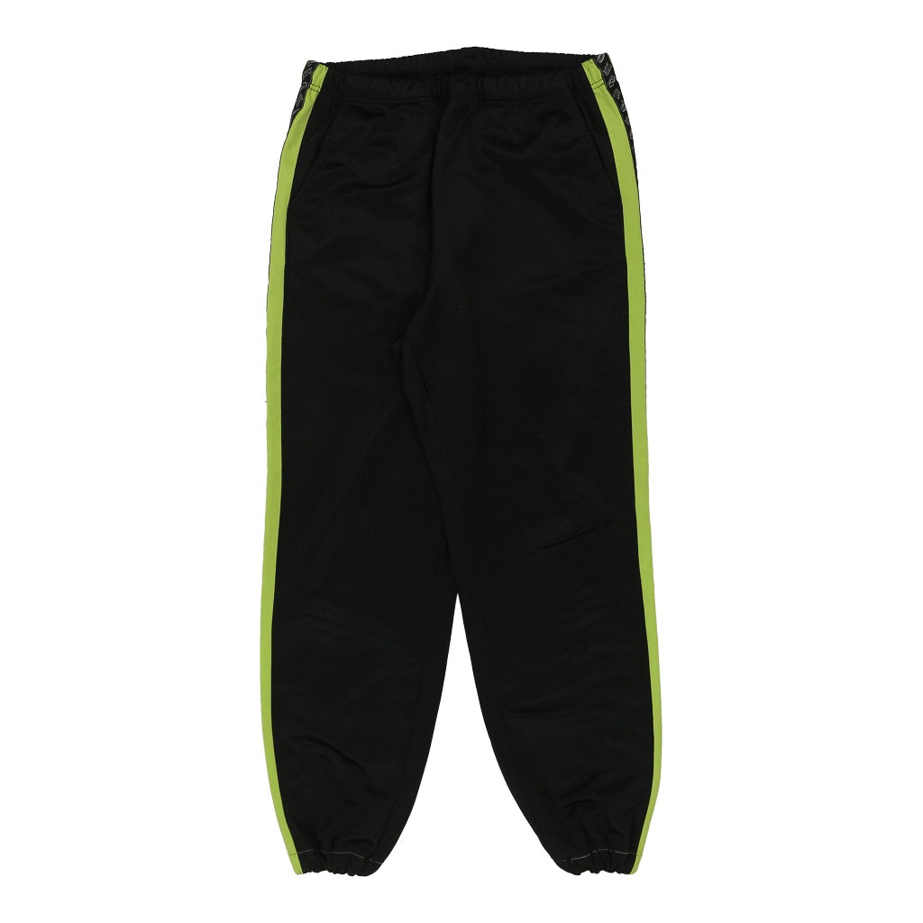 Asics Tracksuit - Large Black Polyester Refurbished - Thrifted (note: this is a term often used to describe second- refurbished available on Cerqular