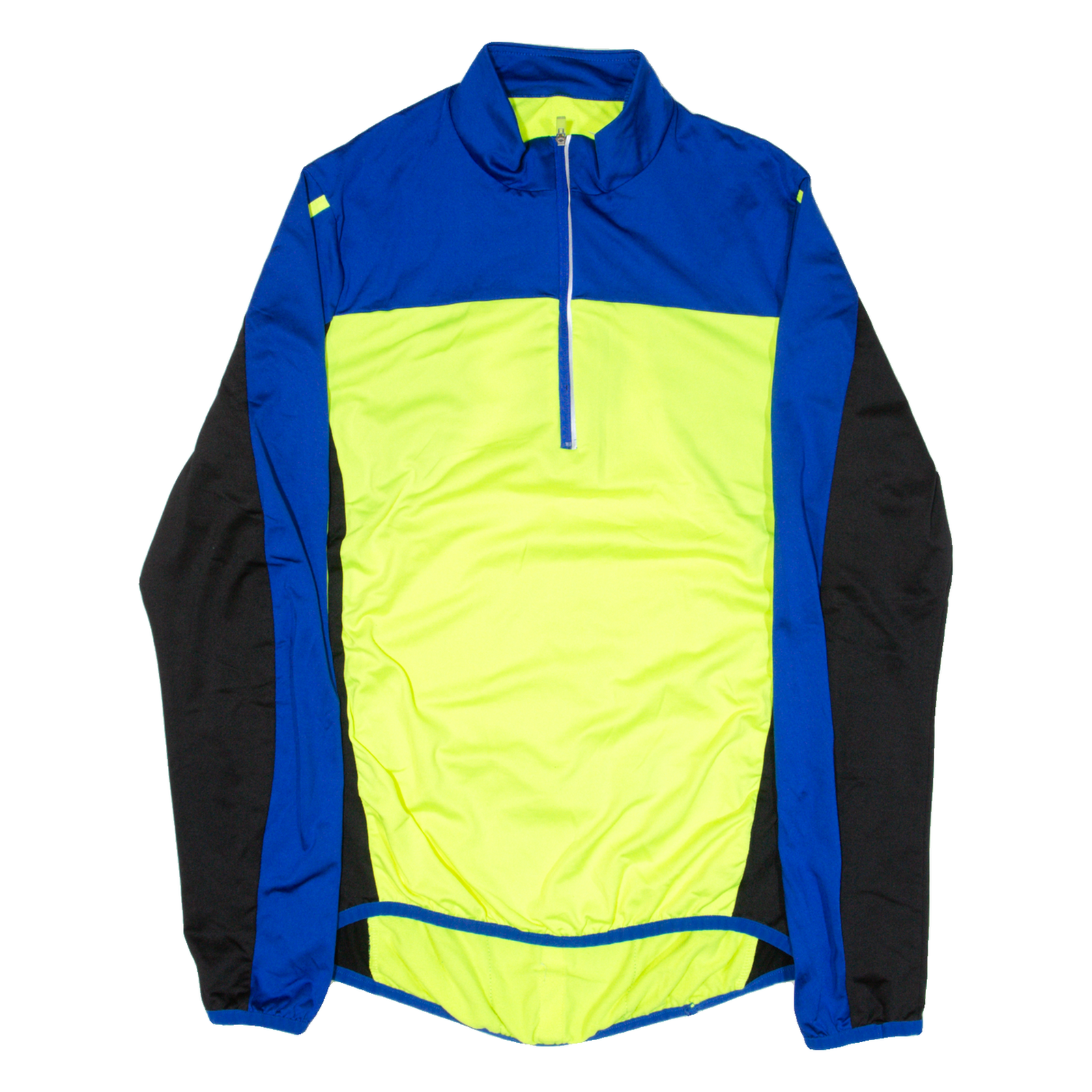 CRANE Cycling Mens Jersey Blue Long Sleeve 1/4 Zip S Refurbished - N/A refurbished available on Cerqular