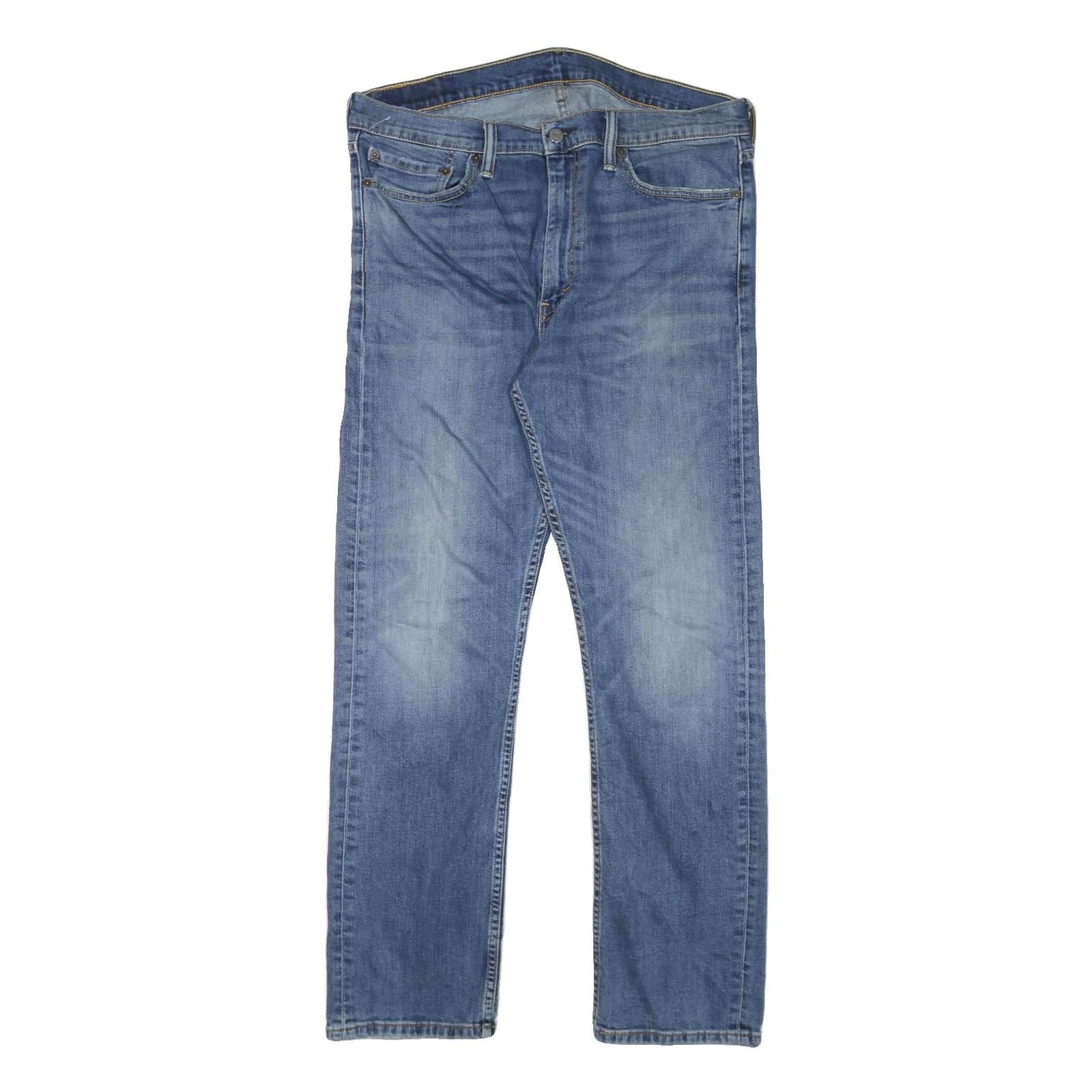 LEVI'S Mens Regular Fit Blue Denim Jeans W35 L31 Classic Zip Cotton Blend Refurbished - N/A refurbished available on Cerqular