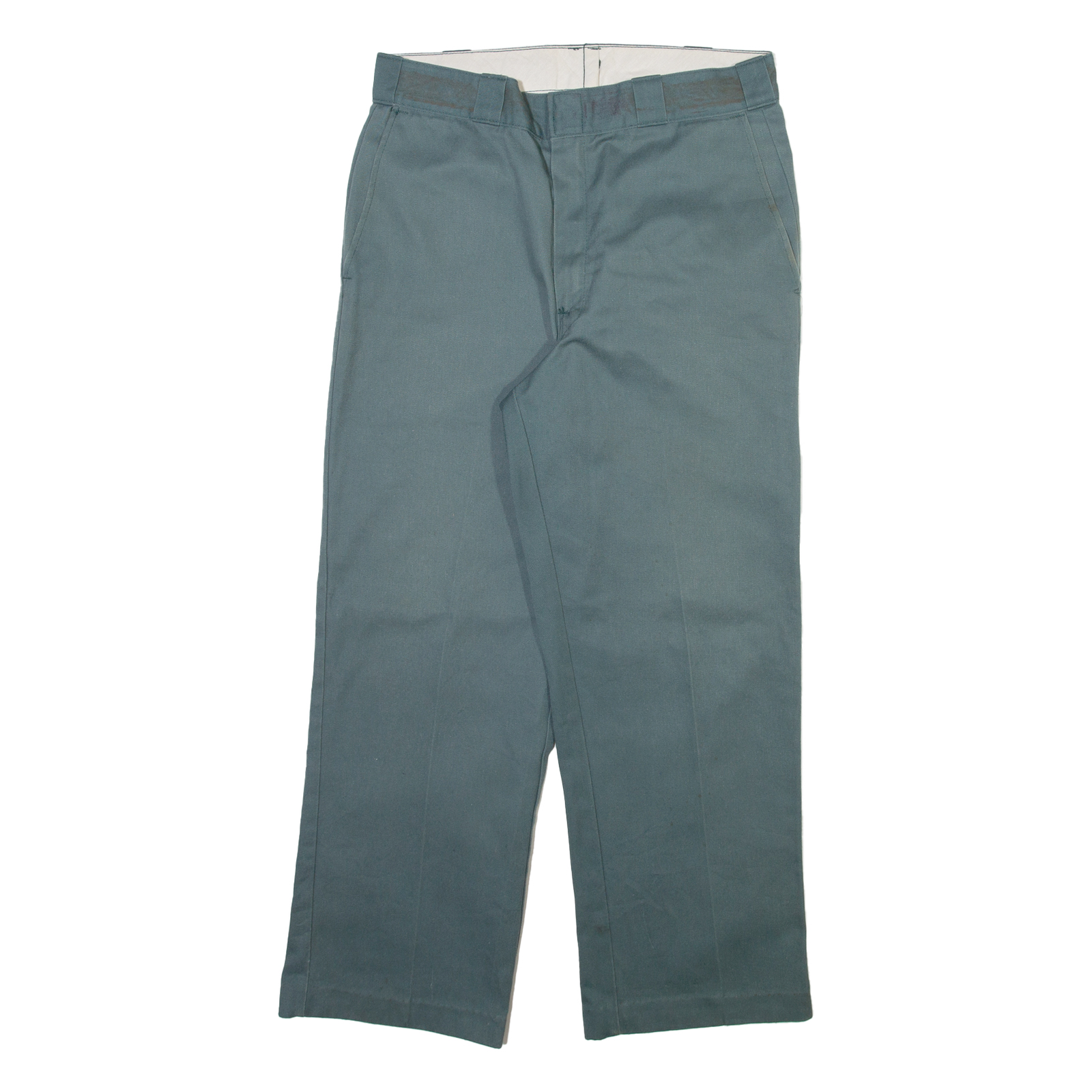 DICKIES Mens Trousers Blue Regular Straight W32 L28 Refurbished - N/A refurbished available on Cerqular