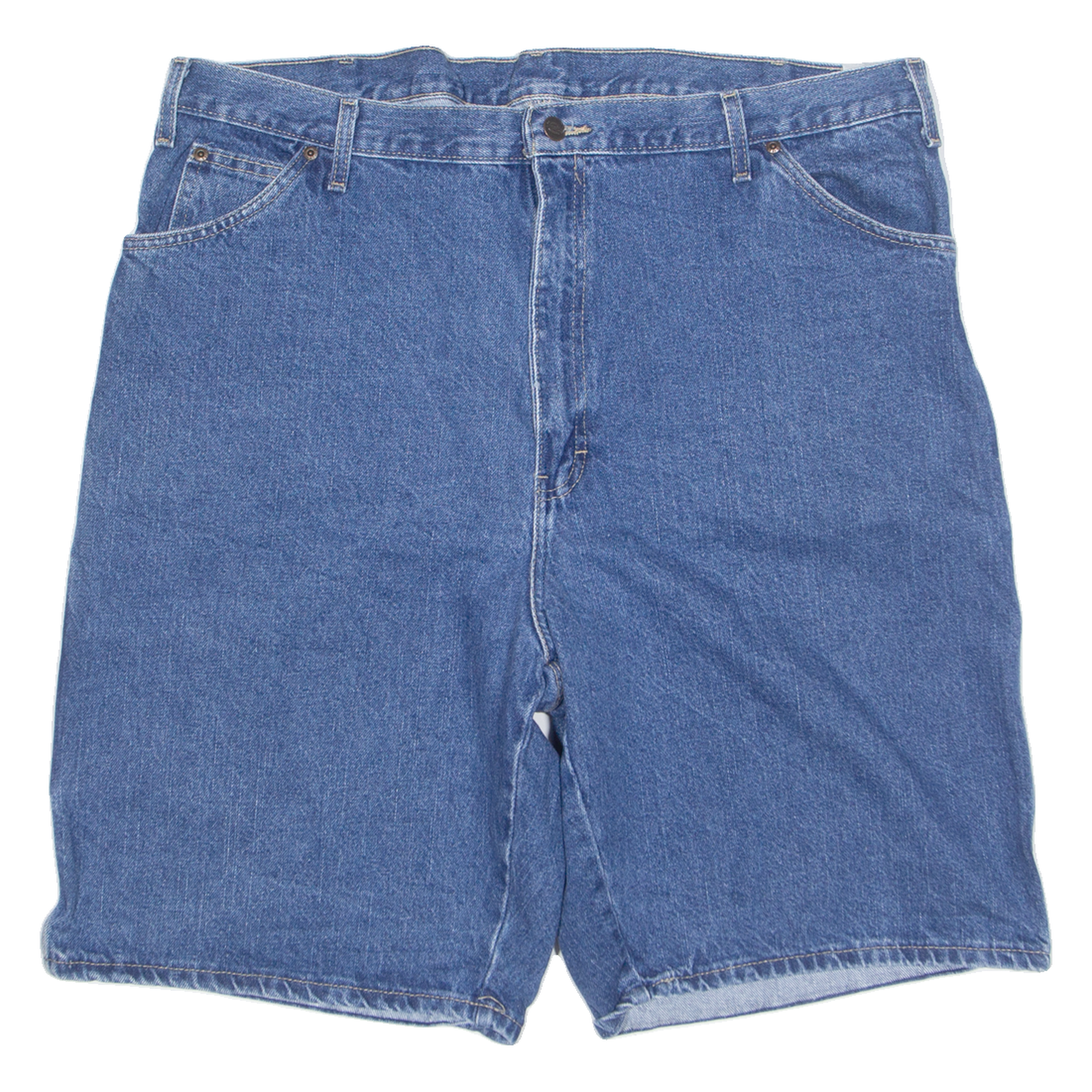 DICKIES Carpenter Workwear Mens Denim Shorts Blue Regular XL W42 Refurbished - N/A refurbished available on Cerqular
