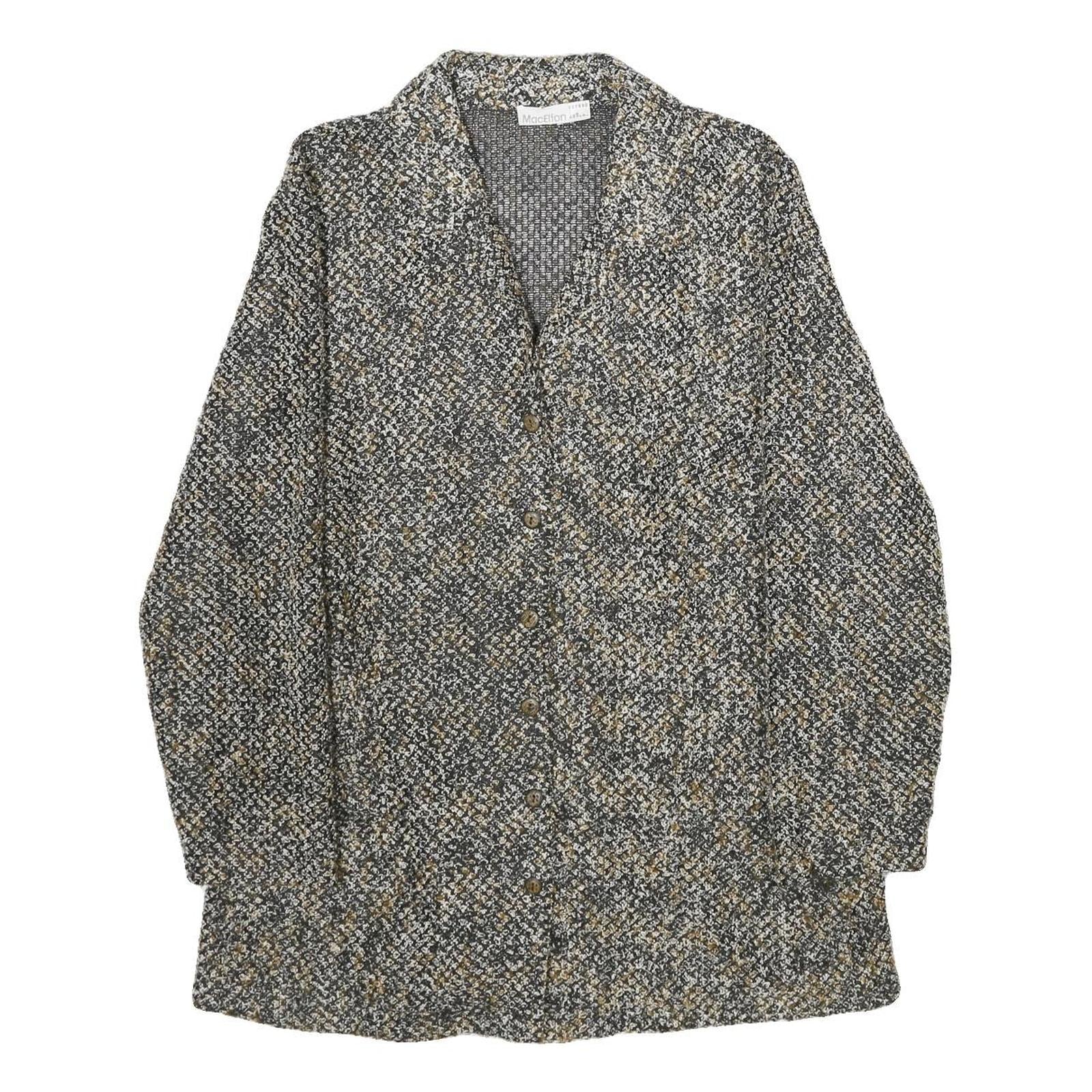 Buy MACELTON Womens Grey & Beige Button Jacket UK 18 Cotton Blend Tweed Classic Refurbished - $48.09 MACELTON Womens Grey & Beige Button Jacket UK 18 Cotton Blend Tweed Classic Refurbished - N/A refurbished available on Cerqular