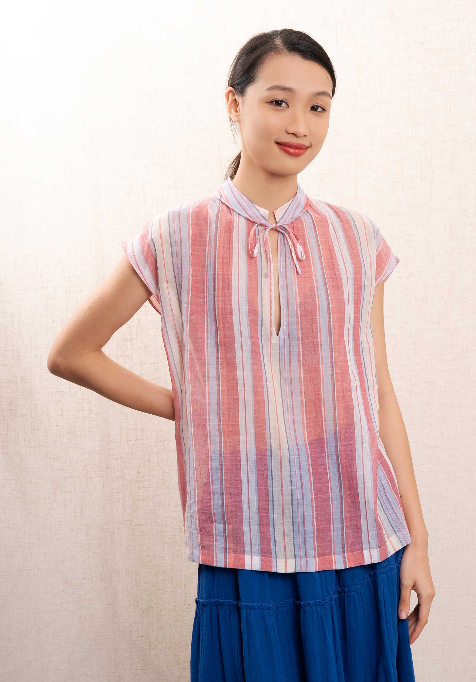 Blouse Tula 9183 1-Rose | Color: 1 ROSE | Size: L Refurbished - N/A (I could not find a well-known brand with this name refurbished available on Cerqular