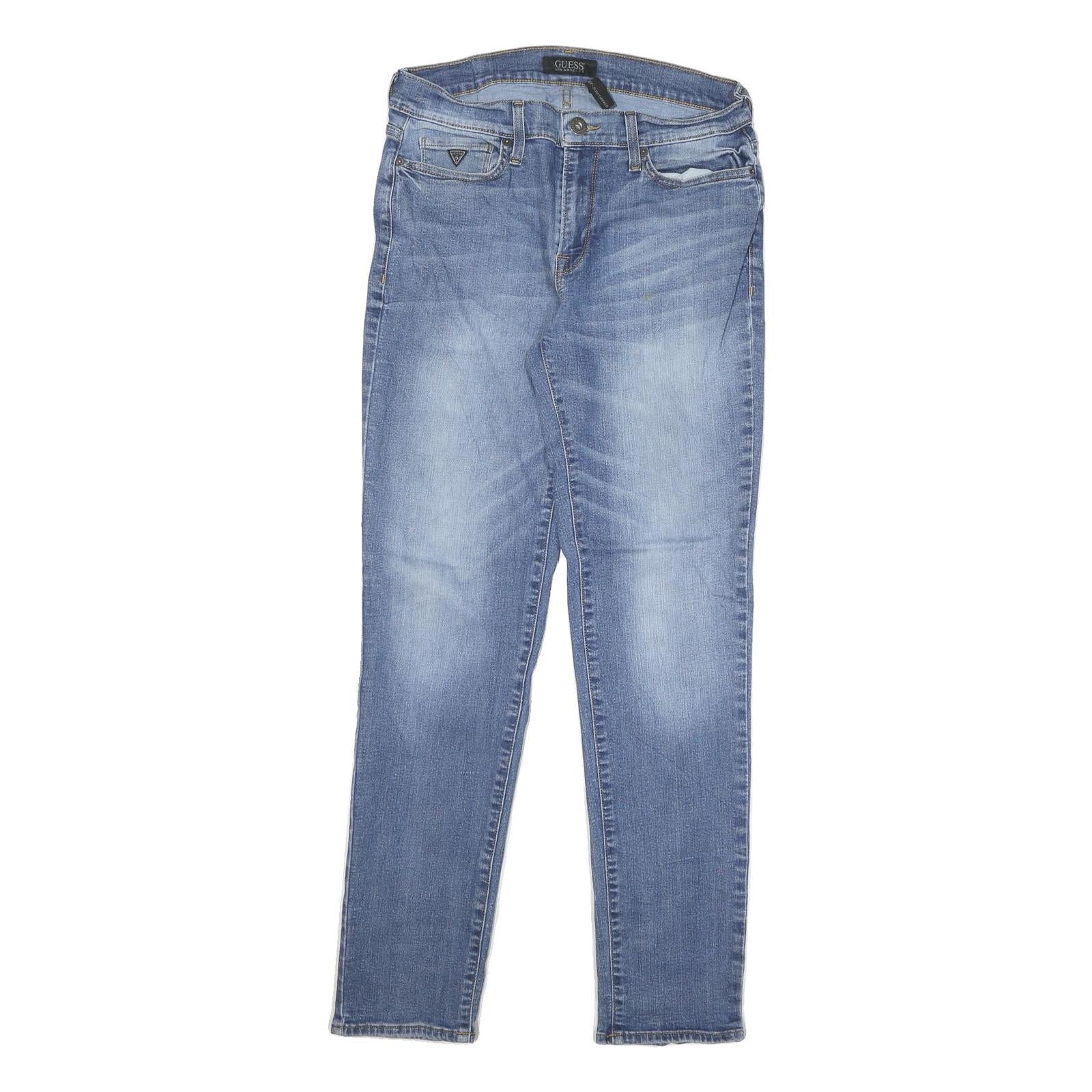 Buy GUESS Womens Slim Blue Denim Slim Jeans W30 L31 Cotton Blend Zip Casual Refurbished - $41.59 GUESS Womens Slim Blue Denim Slim Jeans W30 L31 Cotton Blend Zip Casual Refurbished - N/A refurbished available on Cerqular