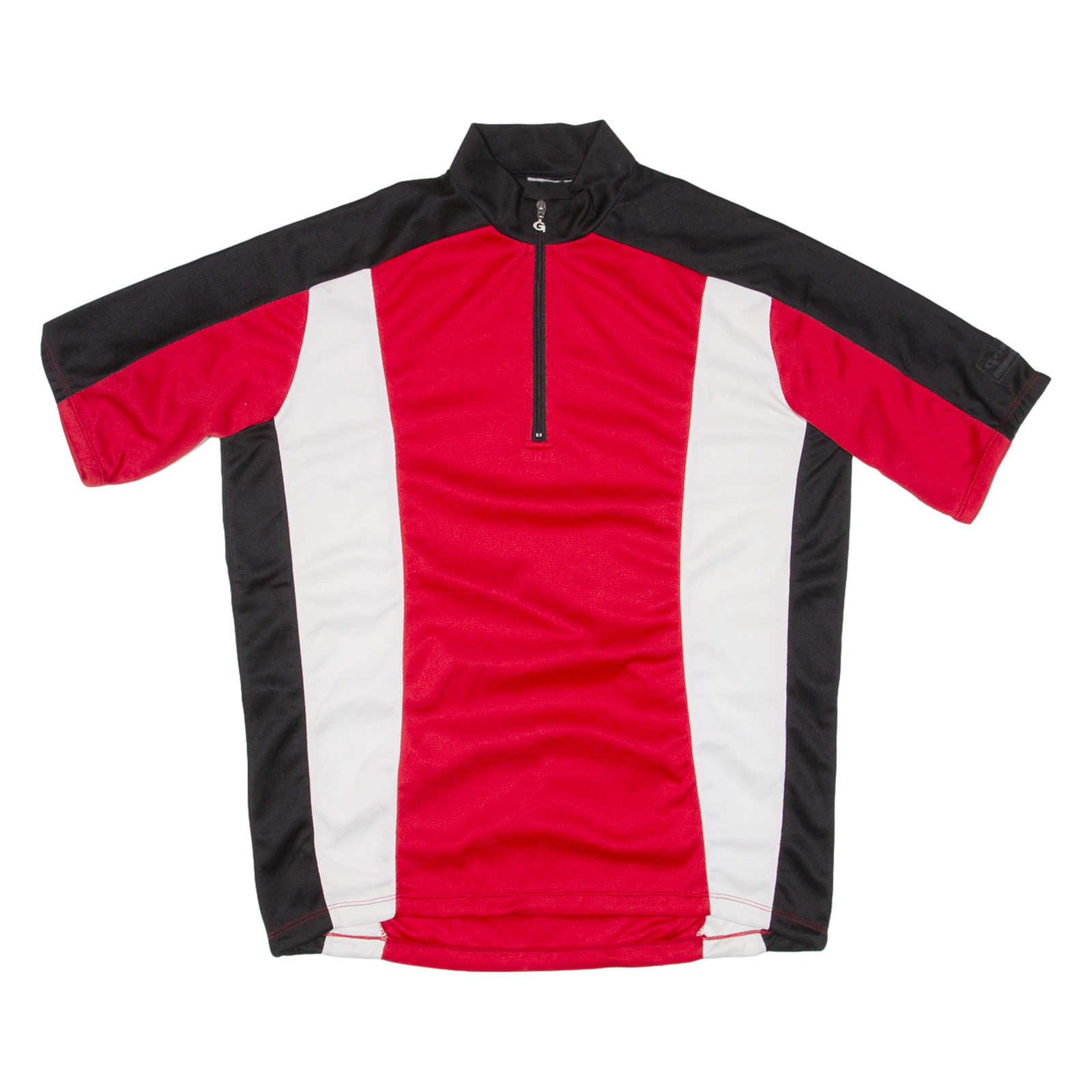 Cycling Mens Jersey Red 1/2 Zip L Refurbished - N/A refurbished available on Cerqular