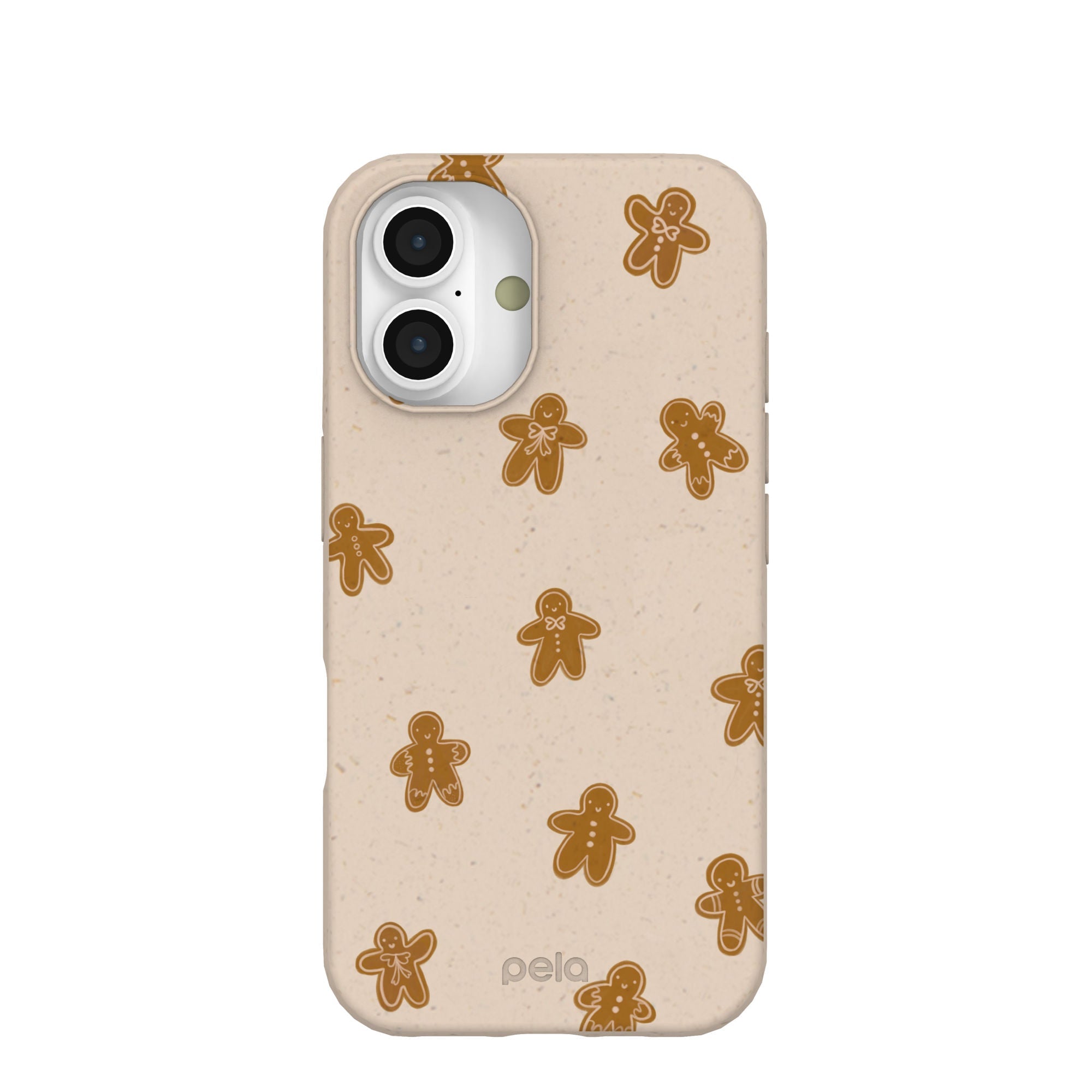 Seashell Gingerbread delight iPhone 16 Case Refurbished - Pela Case refurbished available on Cerqular