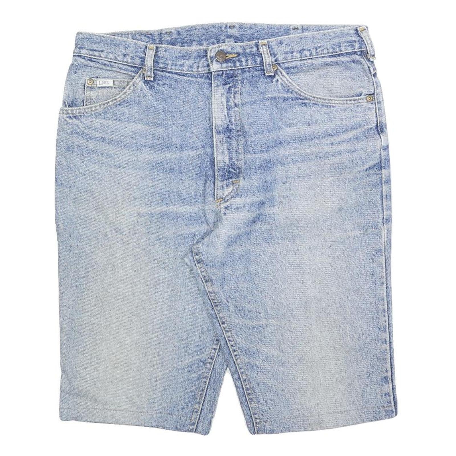 LEE Mens Denim Blue Shorts L W36 Classic Cotton Blend Casual Refurbished - N/A refurbished available on Cerqular
