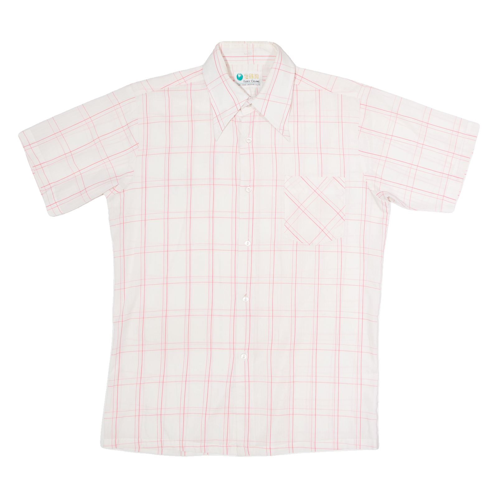 Buy FAIRY CRANE Mens Shirt White Check M Refurbished - $18.19 FAIRY CRANE Mens Shirt White Check M Refurbished - N/A refurbished available on Cerqular