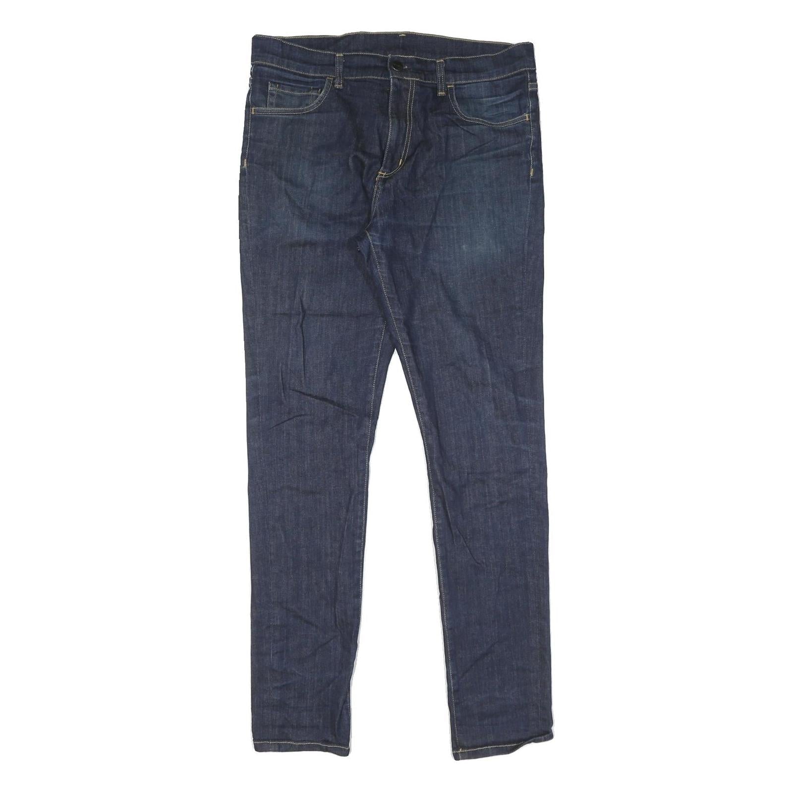 CARHARTT Mens Jeans Blue Slim Skinny Denim Medium W31 L32 Workwear Refurbished - N/A refurbished available on Cerqular