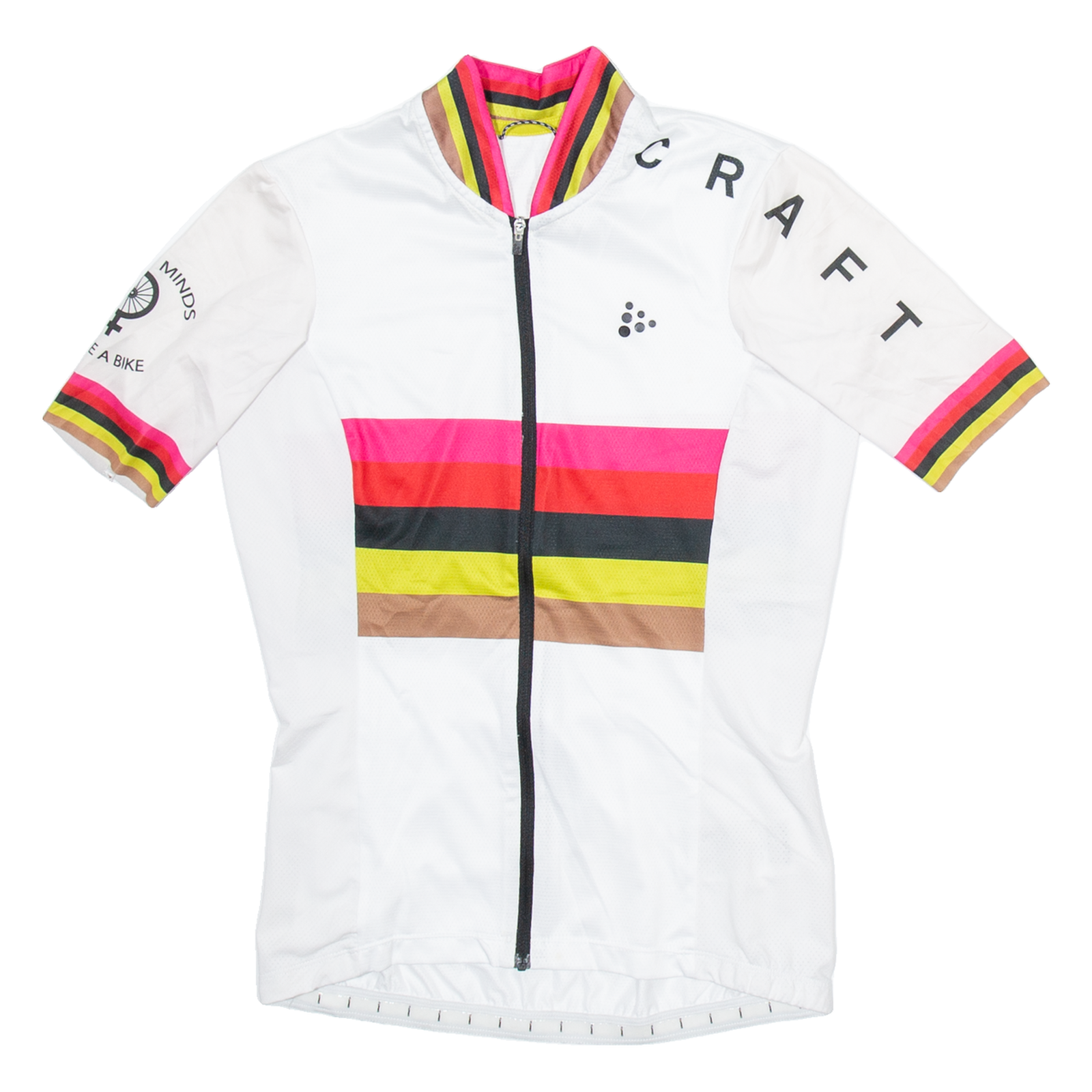 CRAFT Cycling Full Zip Womens Jersey White S Refurbished - N/A refurbished available on Cerqular