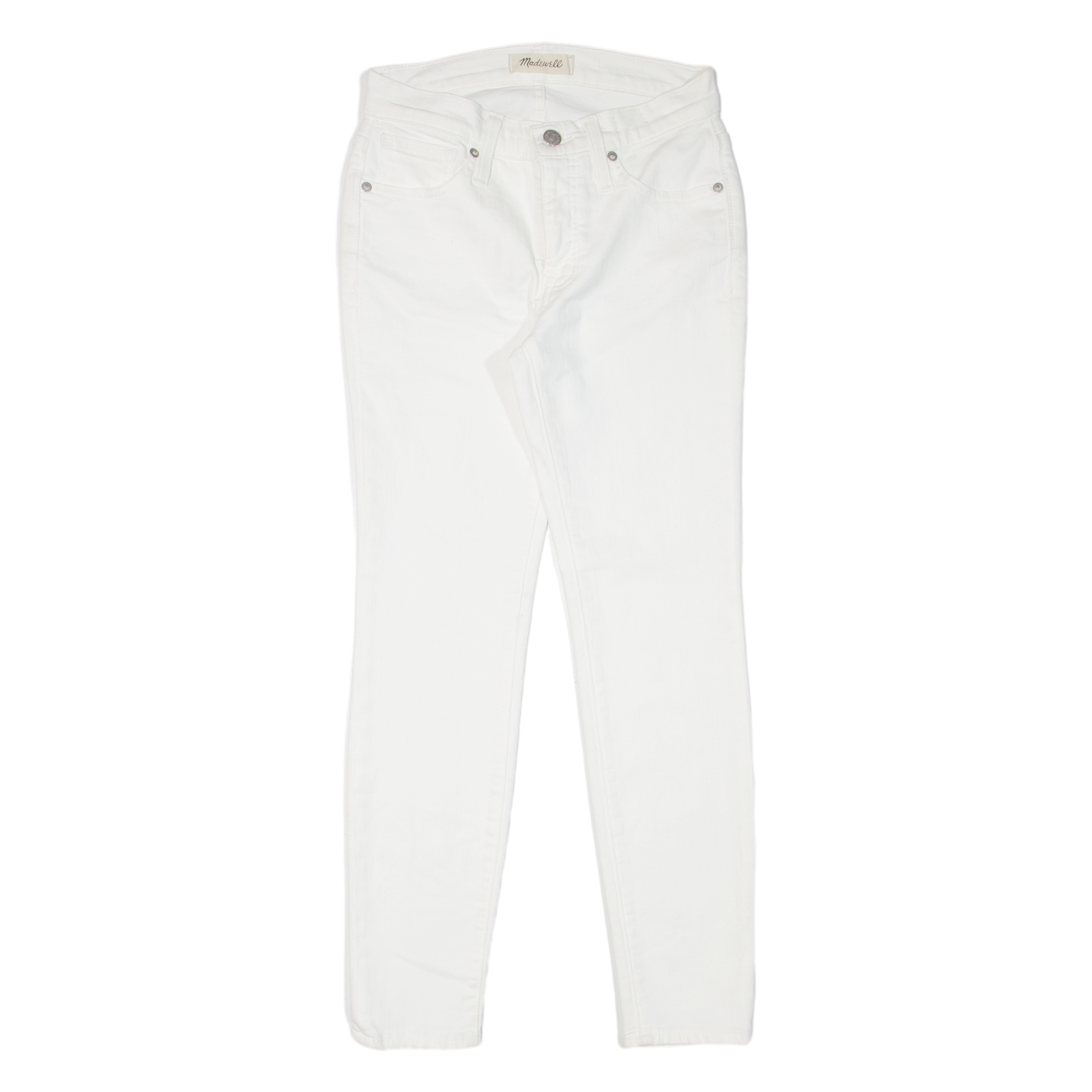 Buy MADEWELL Womens Jeans White Slim Skinny W25 L26 Refurbished - $50.69 MADEWELL Womens Jeans White Slim Skinny W25 L26 Refurbished - N/A refurbished available on Cerqular