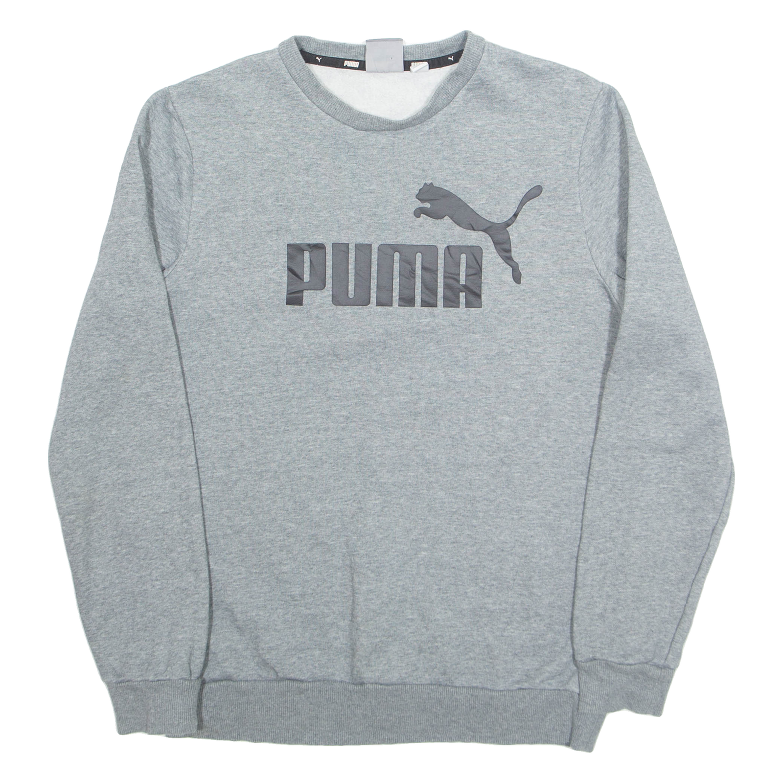 PUMA Mens Sweatshirt Grey S Refurbished - N/A refurbished available on Cerqular