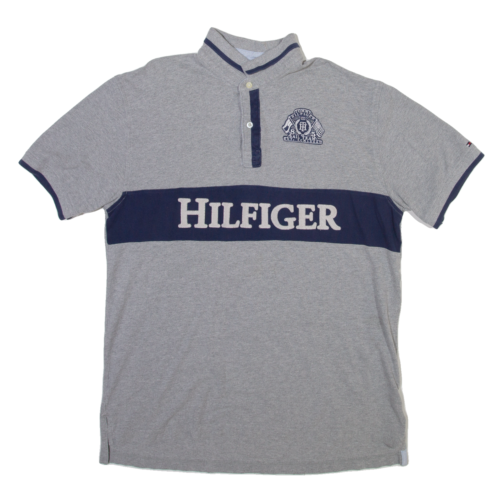 Buy TOMMY HILFIGER Mens Polo Shirt Grey XL Refurbished - $36.39 TOMMY HILFIGER Mens Polo Shirt Grey XL Refurbished - N/A refurbished available on Cerqular