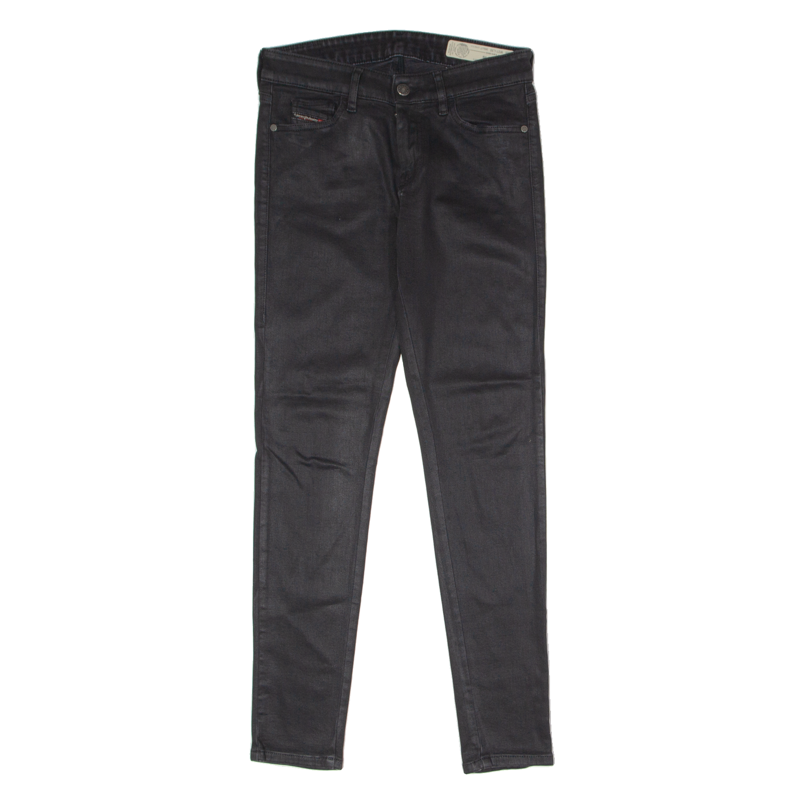 DIESEL Slandy Womens Trousers Black Regular Skinny W27 L30 Refurbished - N/A refurbished available on Cerqular