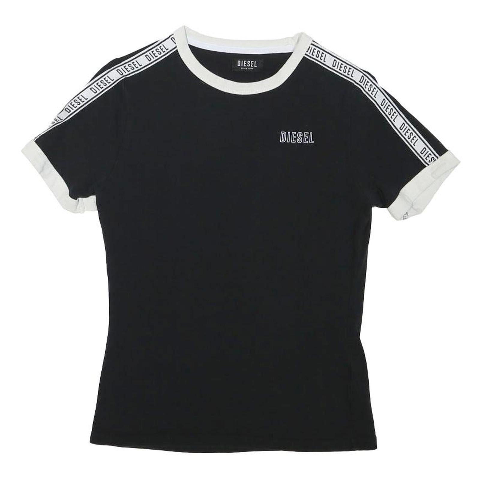 Buy DIESEL Womens Black & White Logo Tape Graphic T-Shirt XS Crew Neck Short Sleeve Refurbished - $20.79 DIESEL Womens Black & White Logo Tape Graphic T-Shirt XS Crew Neck Short Sleeve Refurbished - N/A refurbished available on Cerqular