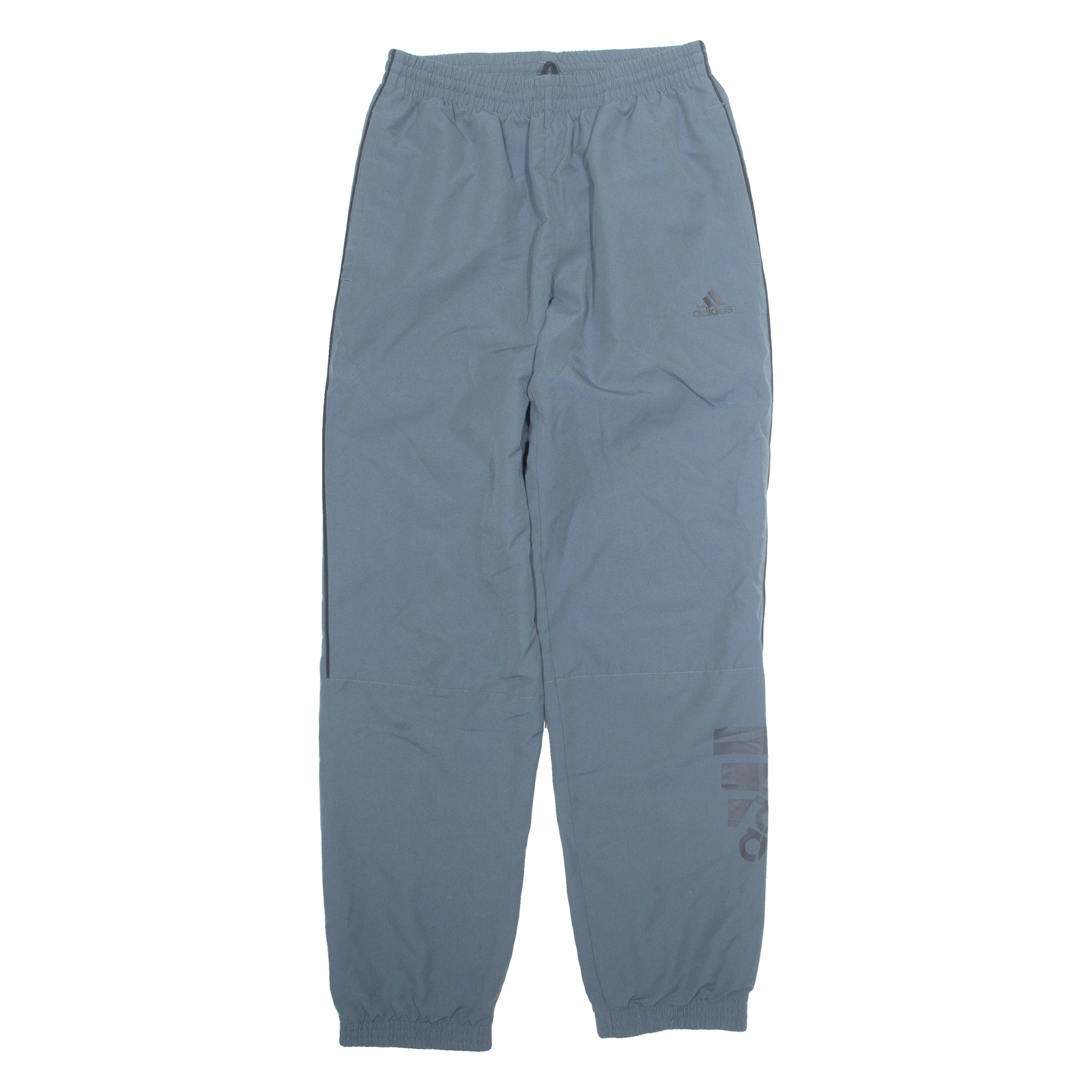 ADIDAS Mesh Lined Mens Track Pants Blue Tapered S W27 L33 Refurbished - N/A refurbished available on Cerqular