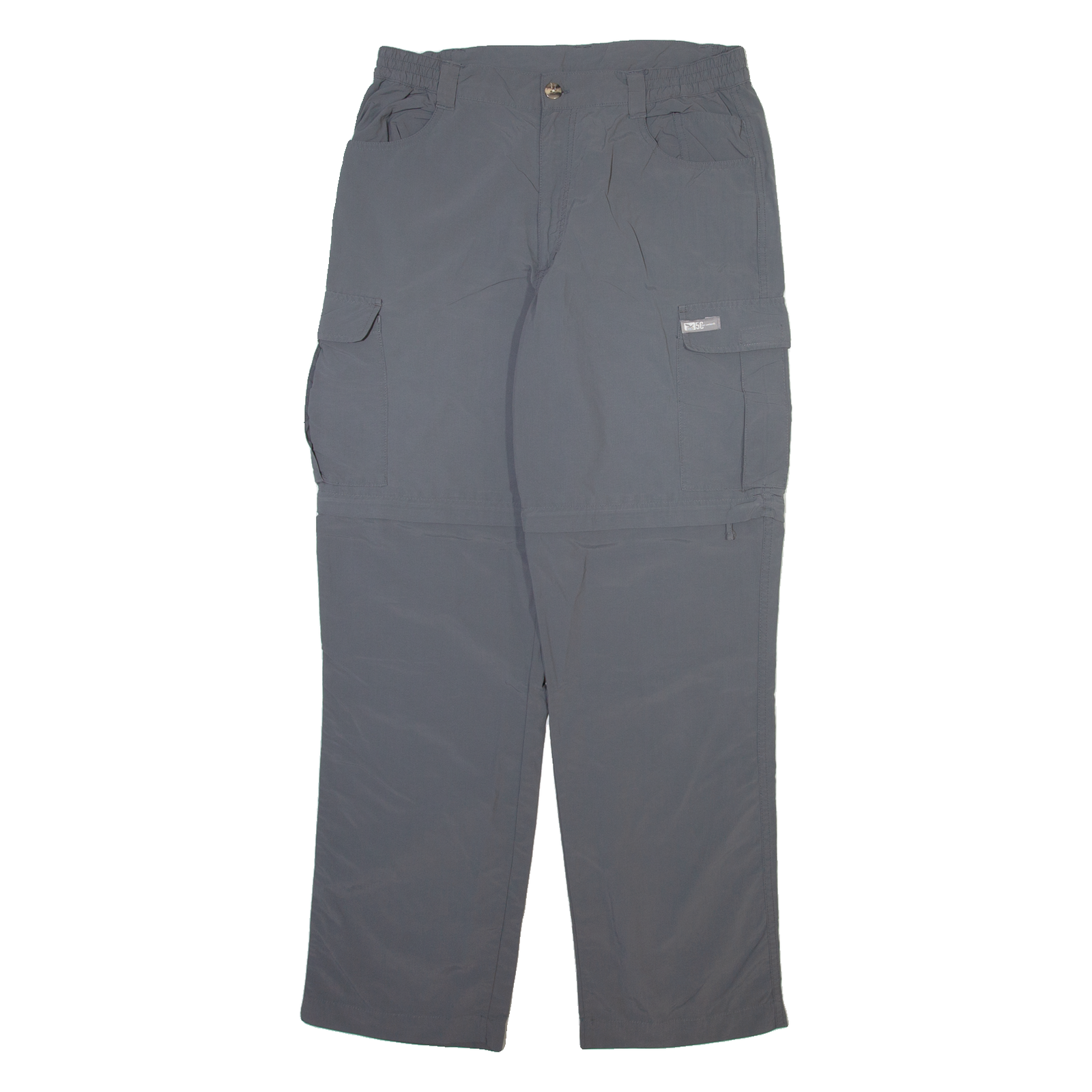 SALEWA Detachable Legs Mens Trousers Grey Relaxed Straight Nylon W30 L30 Refurbished - N/A refurbished available on Cerqular