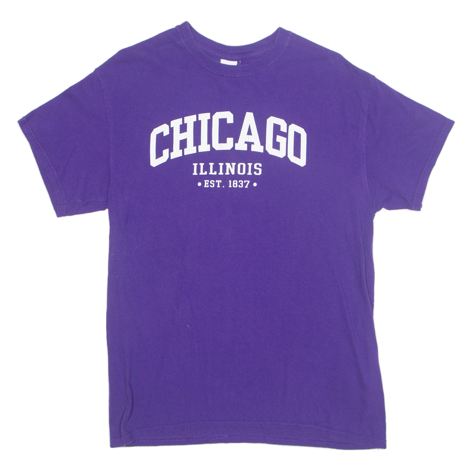 Buy GILDAN Chicago Illinois Mens T-Shirt Purple USA M Refurbished - $15.59 GILDAN Chicago Illinois Mens T-Shirt Purple USA M Refurbished - N/A refurbished available on Cerqular