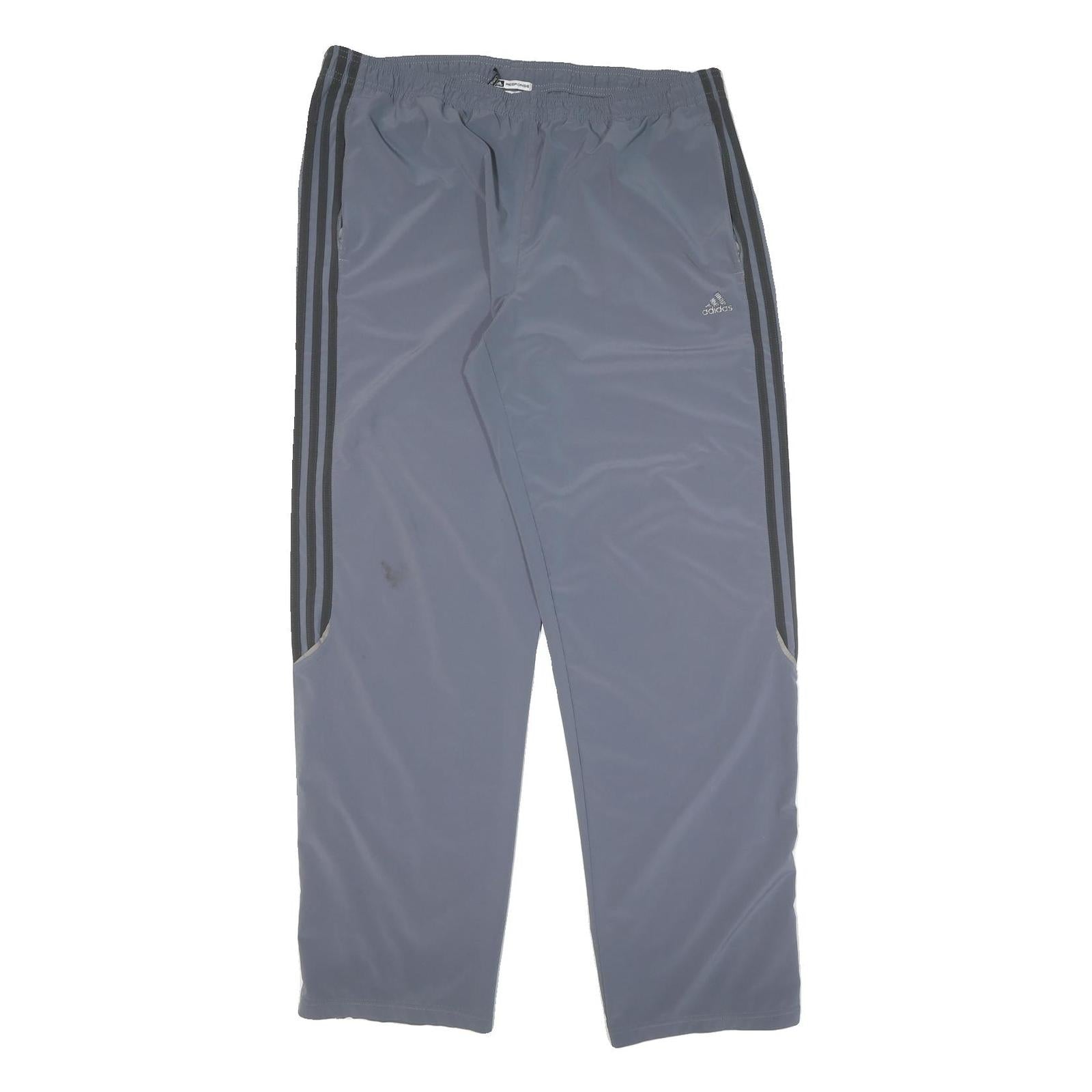 Buy ADIDAS Mens Joggers Grey & Black L W38 L33 Polyester Blend Regular Fit Tapered Refurbished - $22.09 ADIDAS Mens Joggers Grey & Black L W38 L33 Polyester Blend Regular Fit Tapered Refurbished - N/A refurbished available on Cerqular