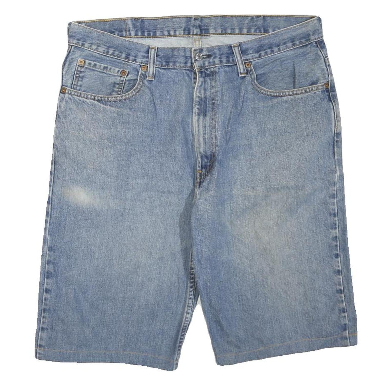 LEVI'S Mens Shorts Blue Denim XL W38 Casual Classic Fit Cotton Blend Refurbished - N/A refurbished available on Cerqular