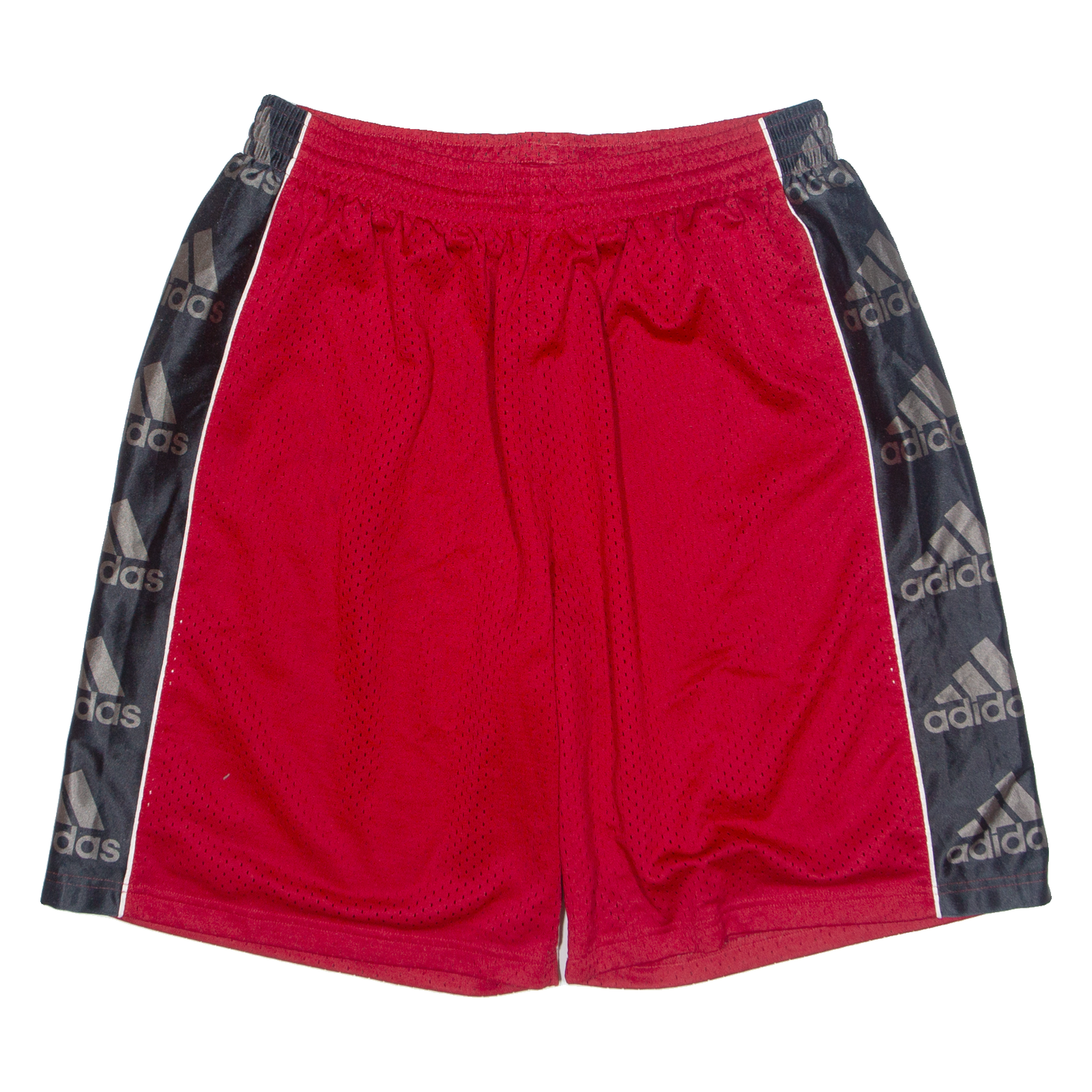 ADIDAS Mens Sports Shorts Red Relaxed XL W34 Refurbished - N/A refurbished available on Cerqular
