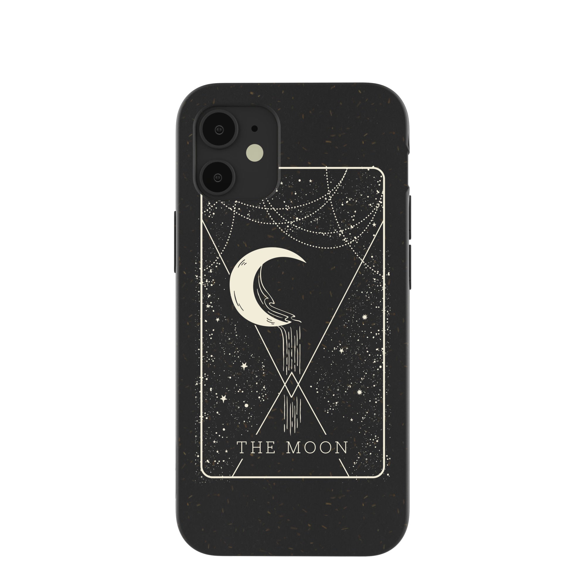 Black The Moon iPhone 12 Mini Case Refurbished - Pela Case refurbished available on Cerqular
