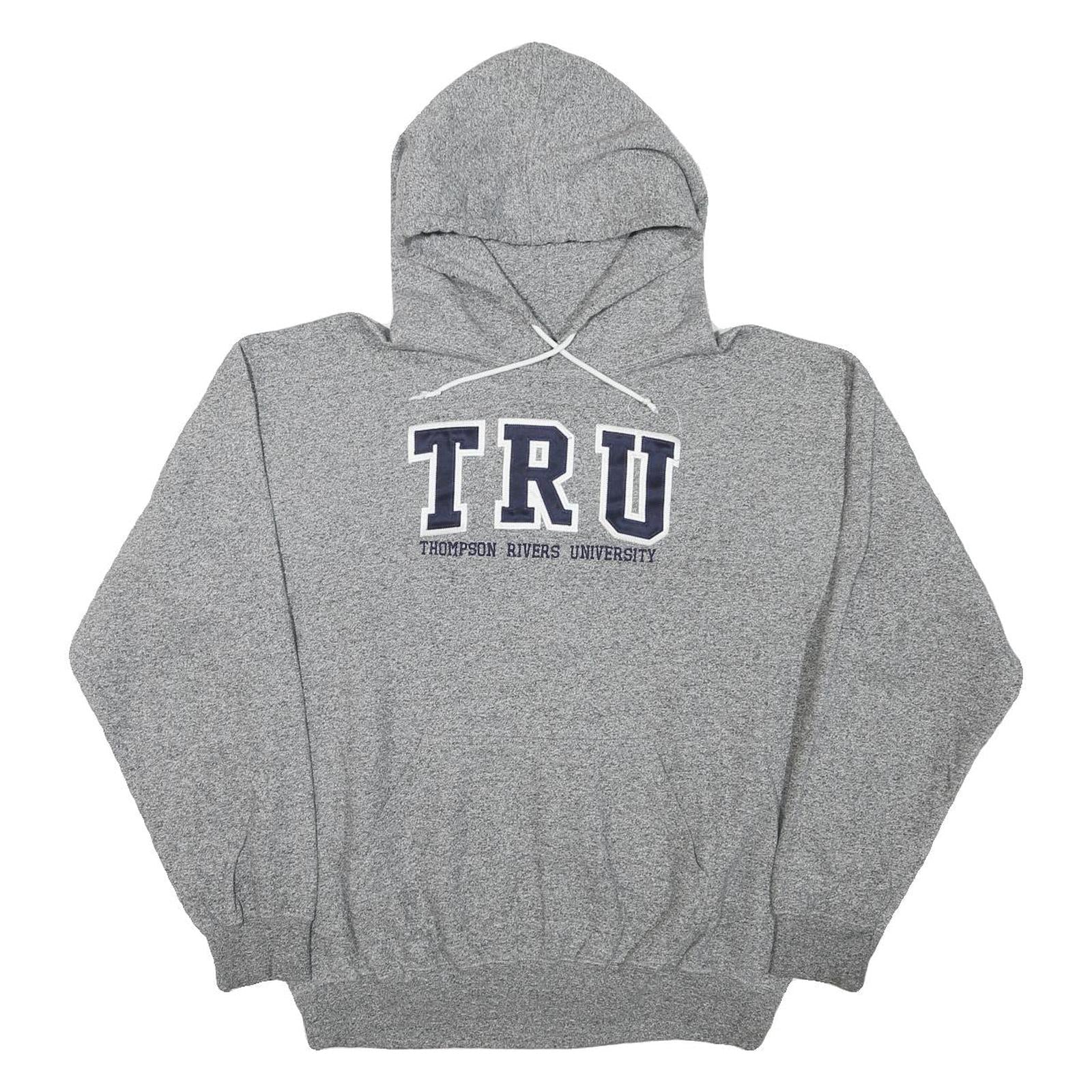 Buy JPT Mens Grey TRU Thompson Rivers University Pullover Hoodie M Cotton Blend Refurbished - $20.79 JPT Mens Grey TRU Thompson Rivers University Pullover Hoodie M Cotton Blend Refurbished - N/A refurbished available on Cerqular