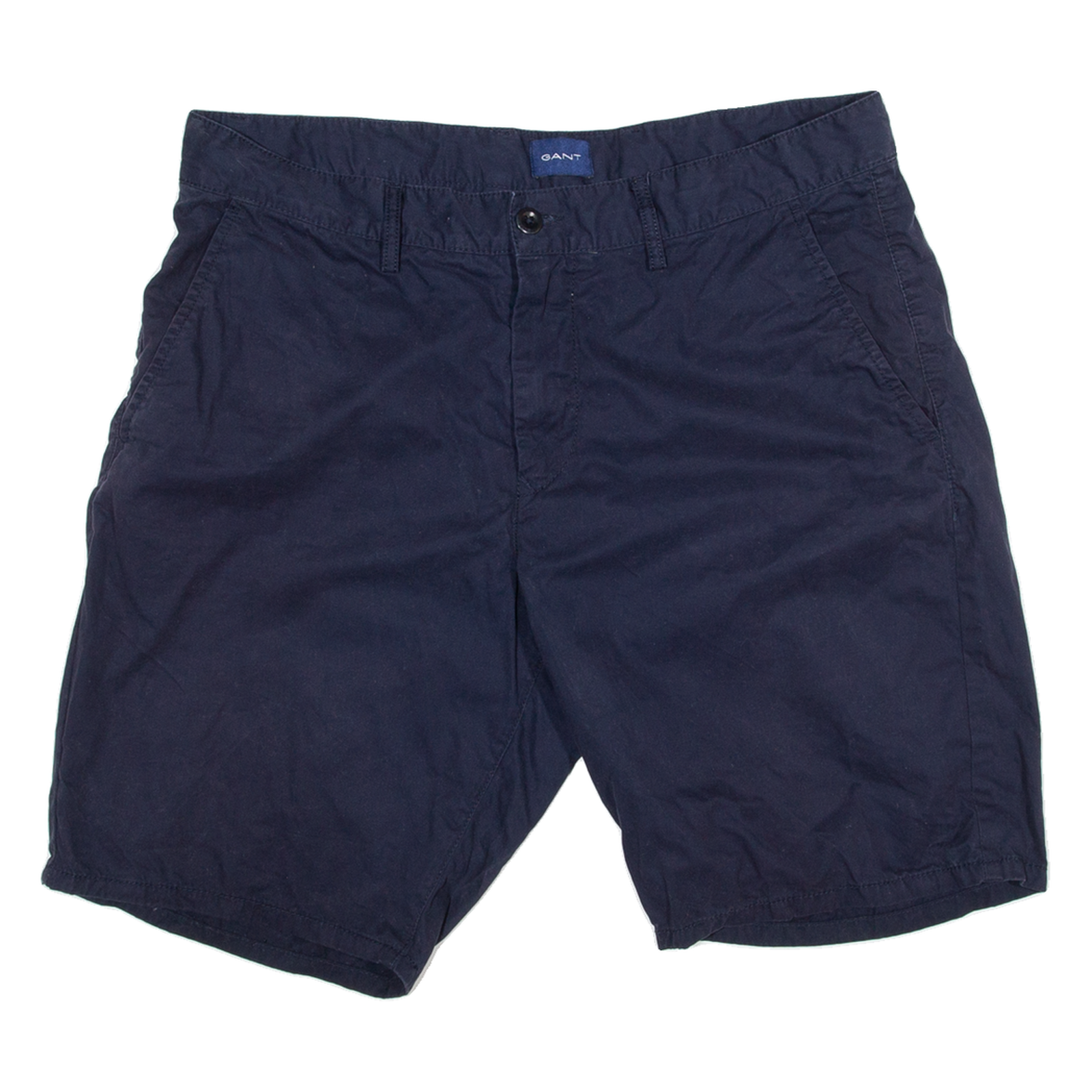 GANT Relaxed Mens Chino Shorts Blue XXS W24 Refurbished - N/A refurbished available on Cerqular