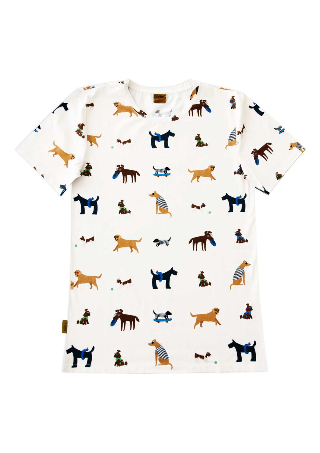 Women's T-shirt with Cool Dogs | Size: S Refurbished - N/A (Note: This brand may not be well-known globally refurbished available on Cerqular