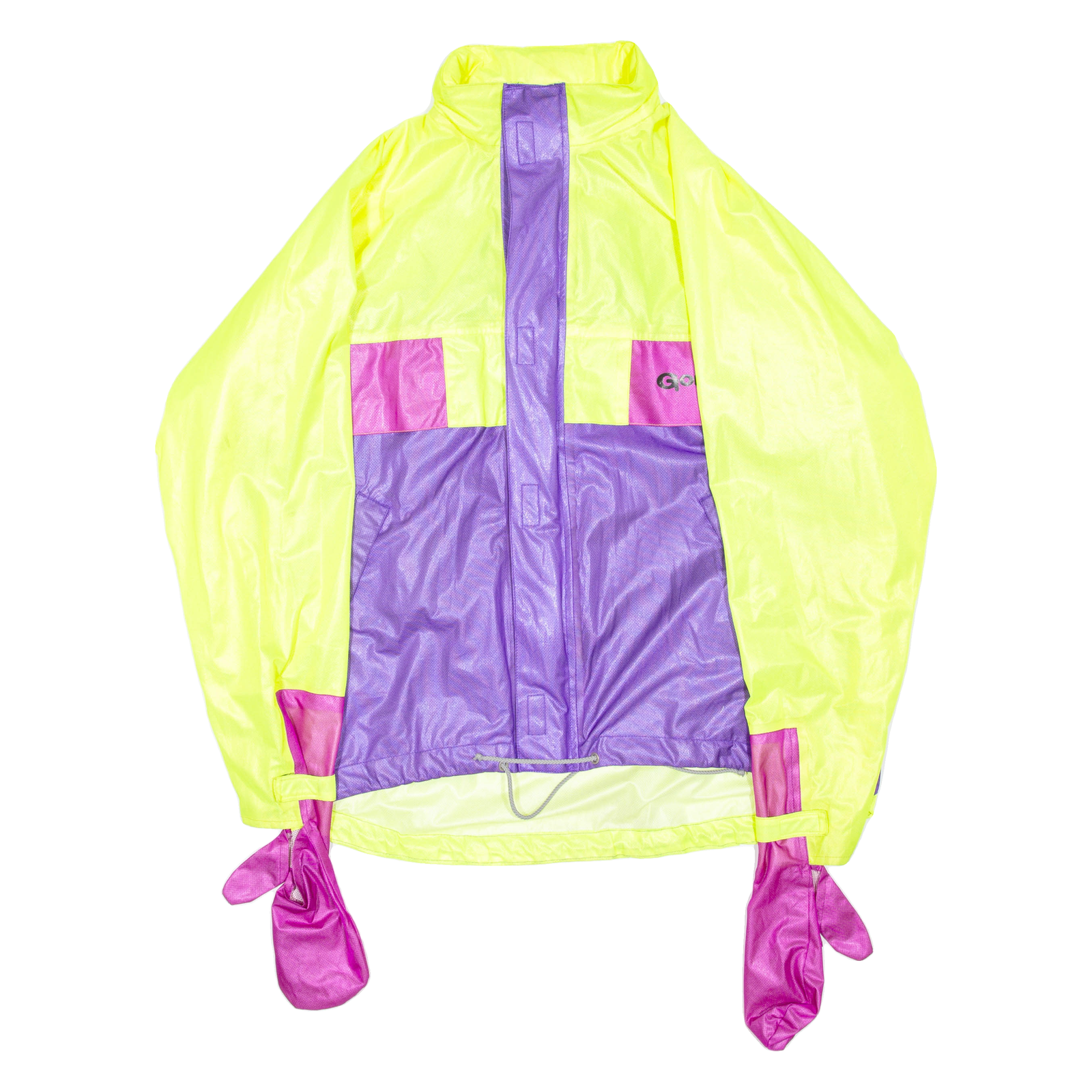 GONSO Neon Mens Windbreaker Jacket Yellow Colourblock M Refurbished - N/A refurbished available on Cerqular