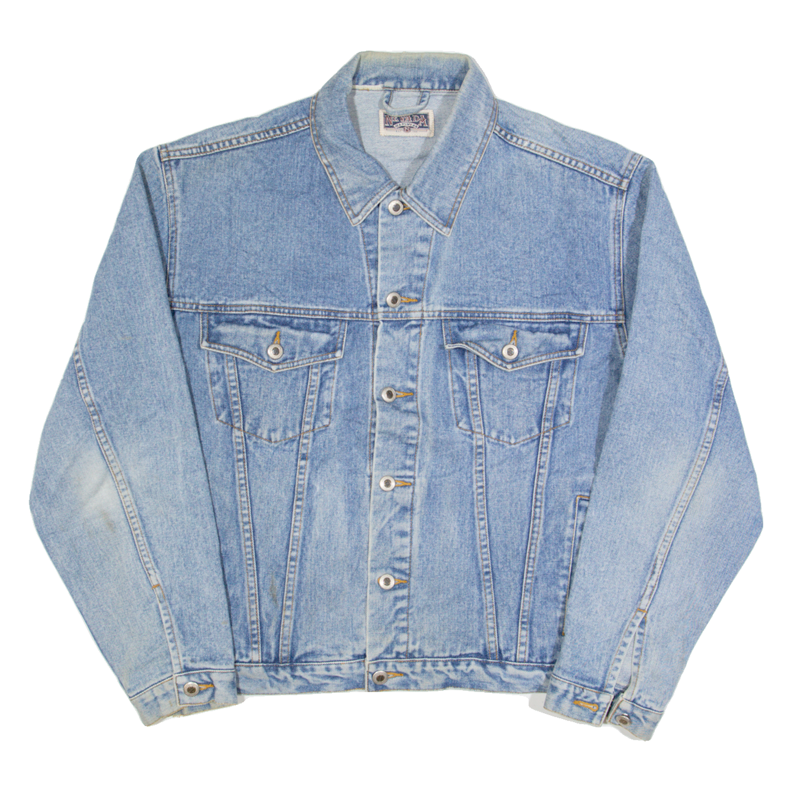 Buy NEVADA Mens Denim Jacket Blue 90s M Refurbished - $37.69 NEVADA Mens Denim Jacket Blue 90s M Refurbished - N/A refurbished available on Cerqular