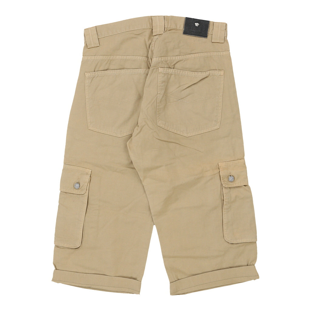 Buy Versace Jeans Couture Cargo Shorts - 32W 19L Beige Cotton Refurbished - $91.11 Versace Jeans Couture Cargo Shorts - 32W 19L Beige Cotton Refurbished - Thrifted (note: this is a term often used to describe second- refurbished available on Cerqular
