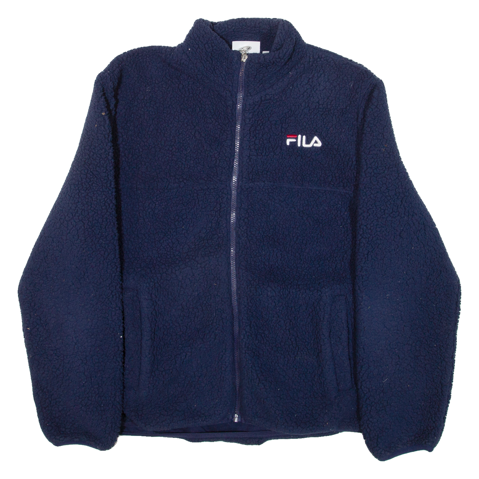 FILA Womens Fleece Jacket Blue M Refurbished - N/A refurbished available on Cerqular