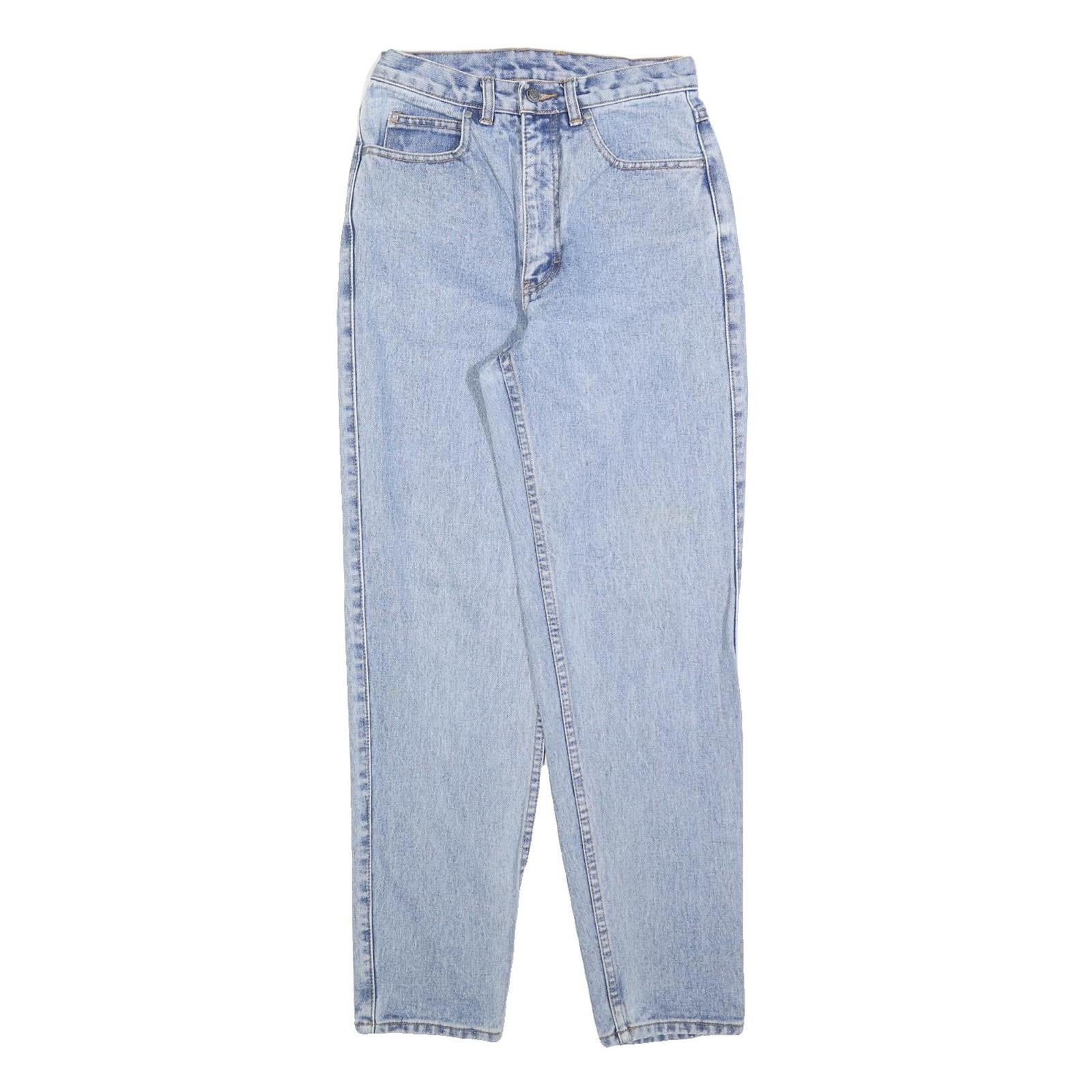 TEDDYS Womens Regular Light Blue Denim Jeans W25 L30 Cotton Blend Zip Refurbished - N/A refurbished available on Cerqular