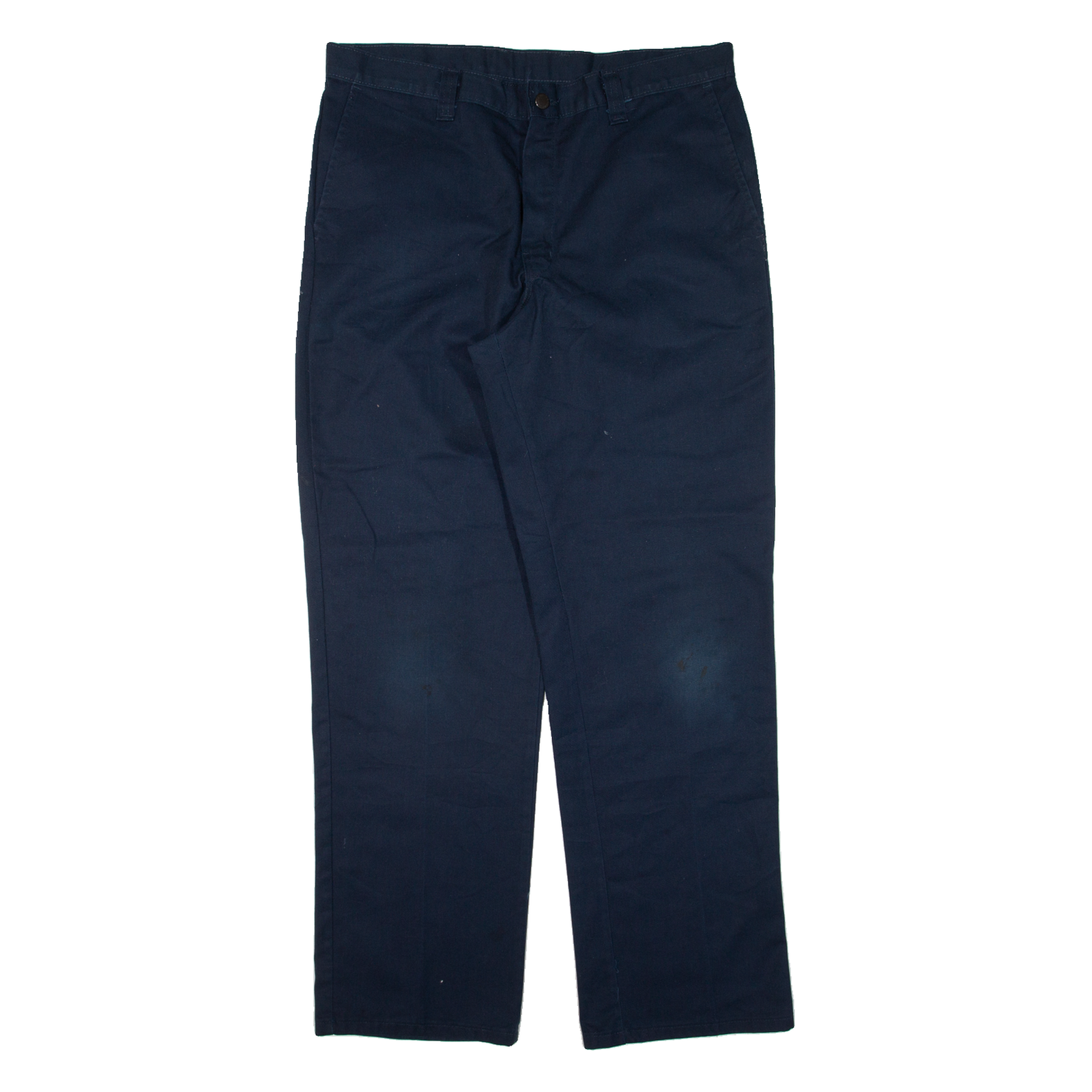 DICKIES Workwear Mens Trousers Blue Regular Straight W34 L31 Refurbished - N/A refurbished available on Cerqular