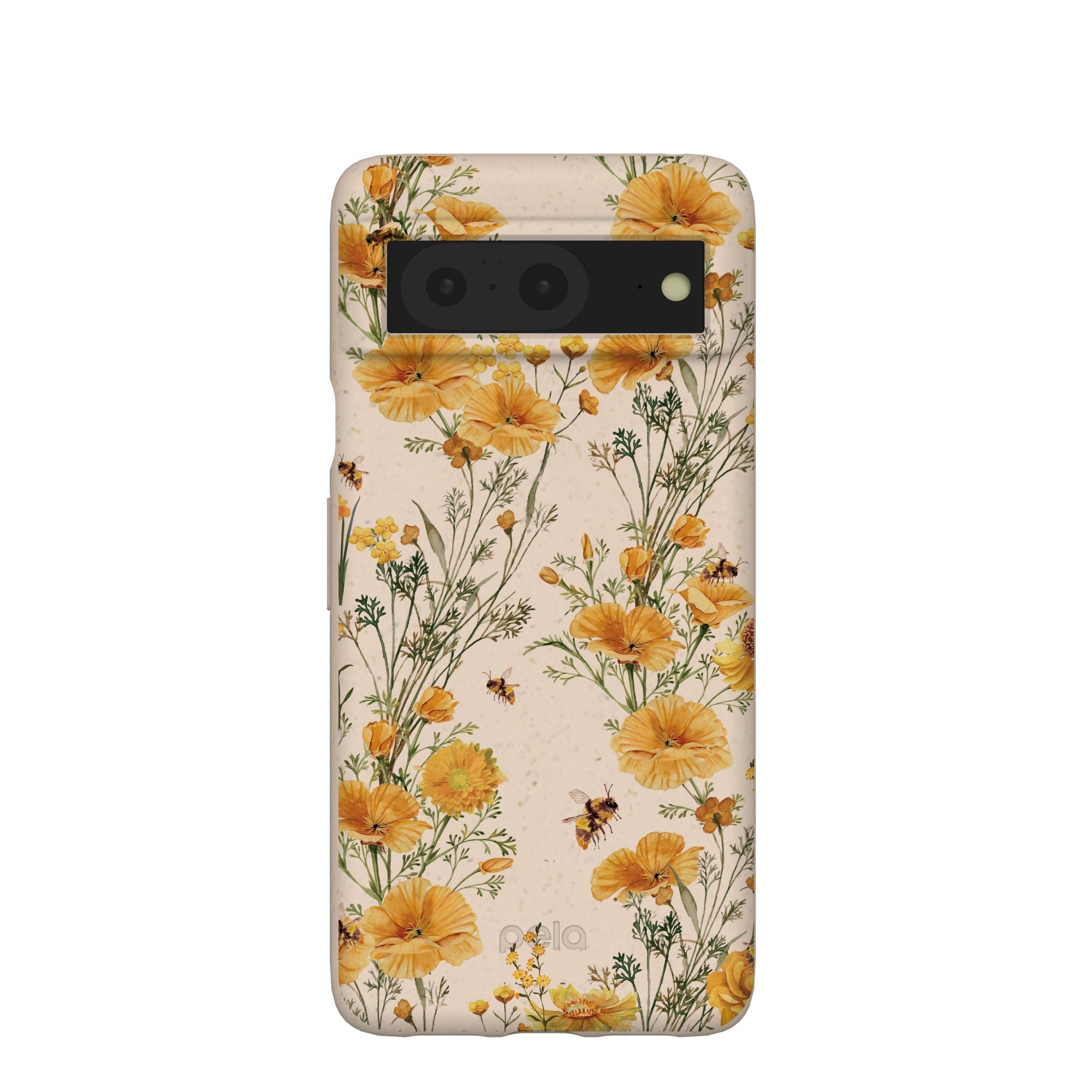 Buy Seashell Vintage Bee Google Pixel 8 Case Refurbished - $65.00 Seashell Vintage Bee Google Pixel 8 Case Refurbished - Pela Case refurbished available on Cerqular