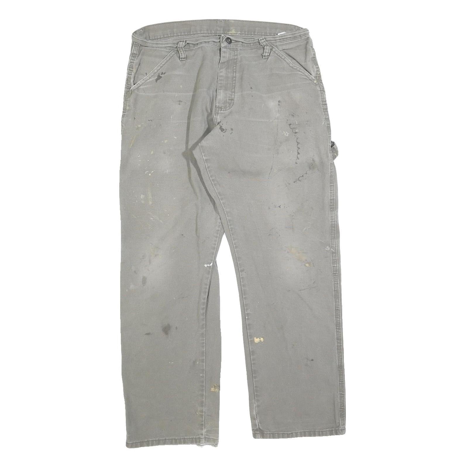 Buy DICKIES Mens Cotton Blend Grey Regular Straight Trousers W32 L30 Workwear Refurbished - $31.19 DICKIES Mens Cotton Blend Grey Regular Straight Trousers W32 L30 Workwear Refurbished - N/A refurbished available on Cerqular