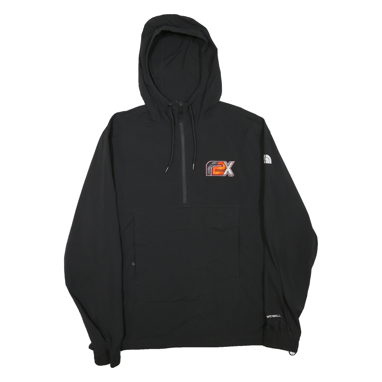 THE NORTH FACE Mens Black Hooded Zip Track Jacket L Polyester Blend Outdoor Refurbished - N/A refurbished available on Cerqular