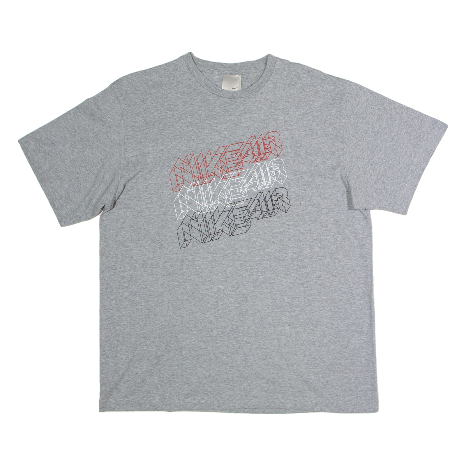NIKE Air Mens T-Shirt Grey Crew Neck XL Refurbished - N/A refurbished available on Cerqular