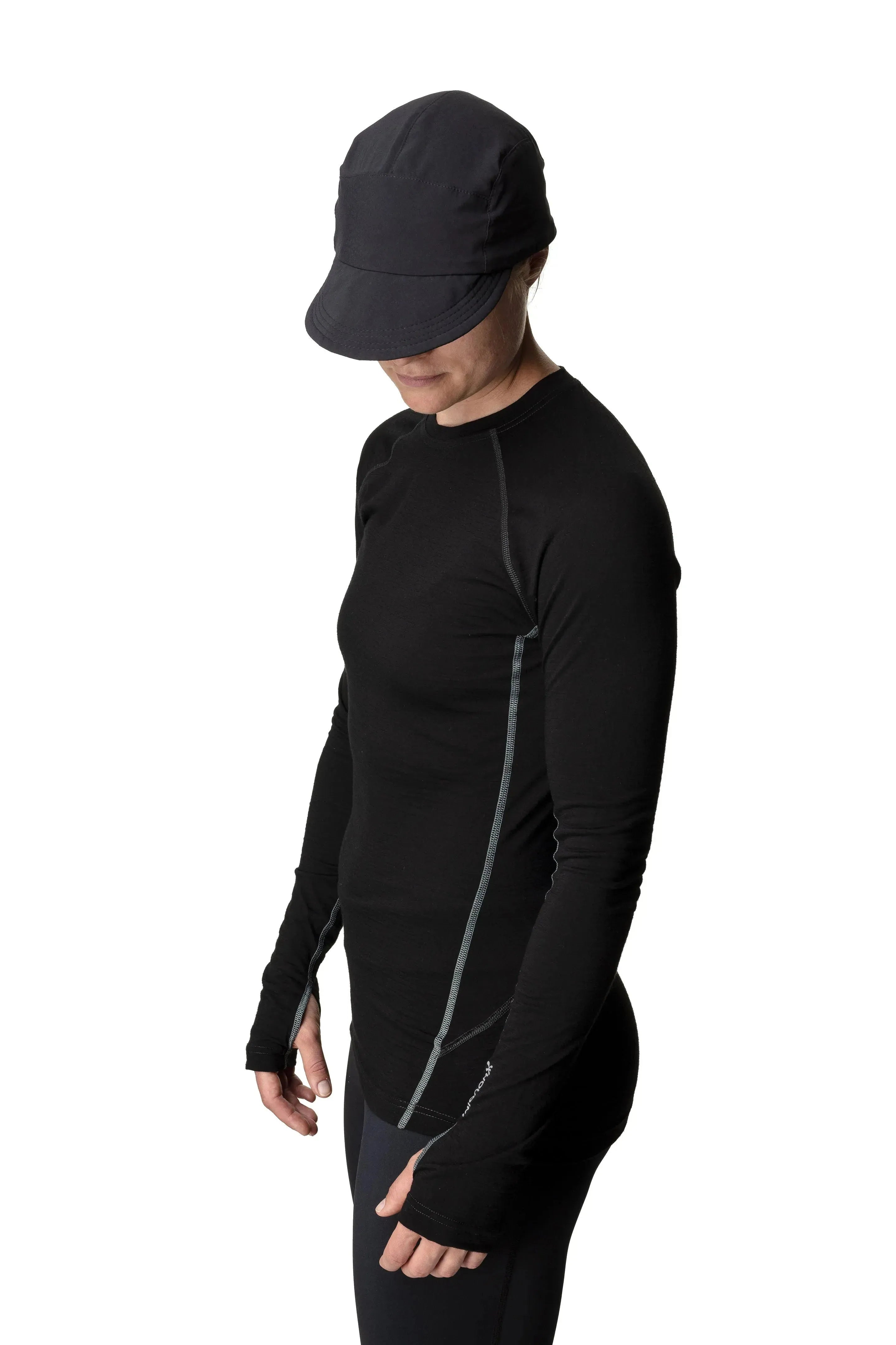 W's DeSoli Crew | Color: true black | Size: XXS Refurbished - Houdini Sportswear refurbished available on Cerqular