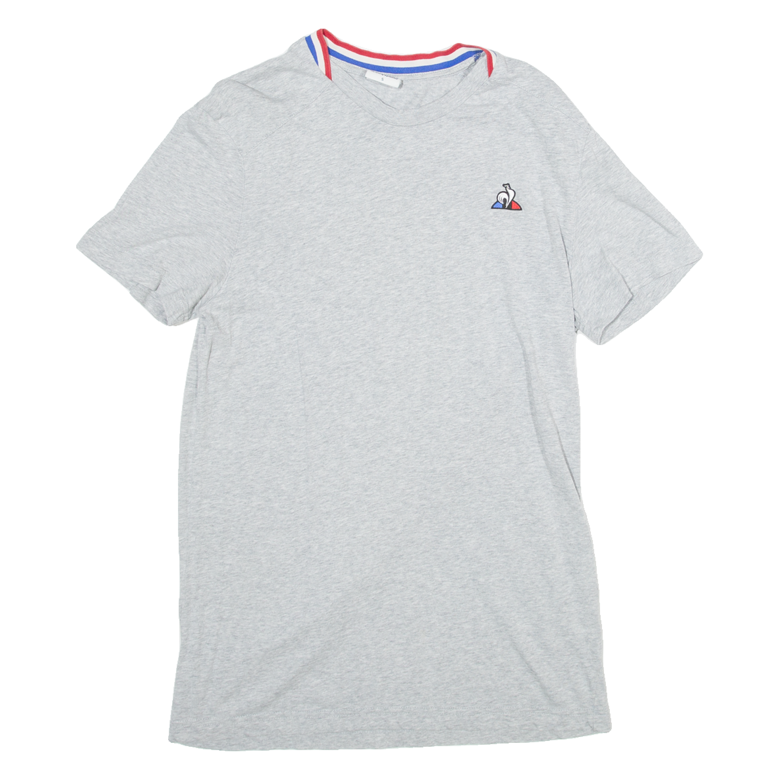 LE COQ SPORTIF Mens T-Shirt Grey S Refurbished - N/A refurbished available on Cerqular