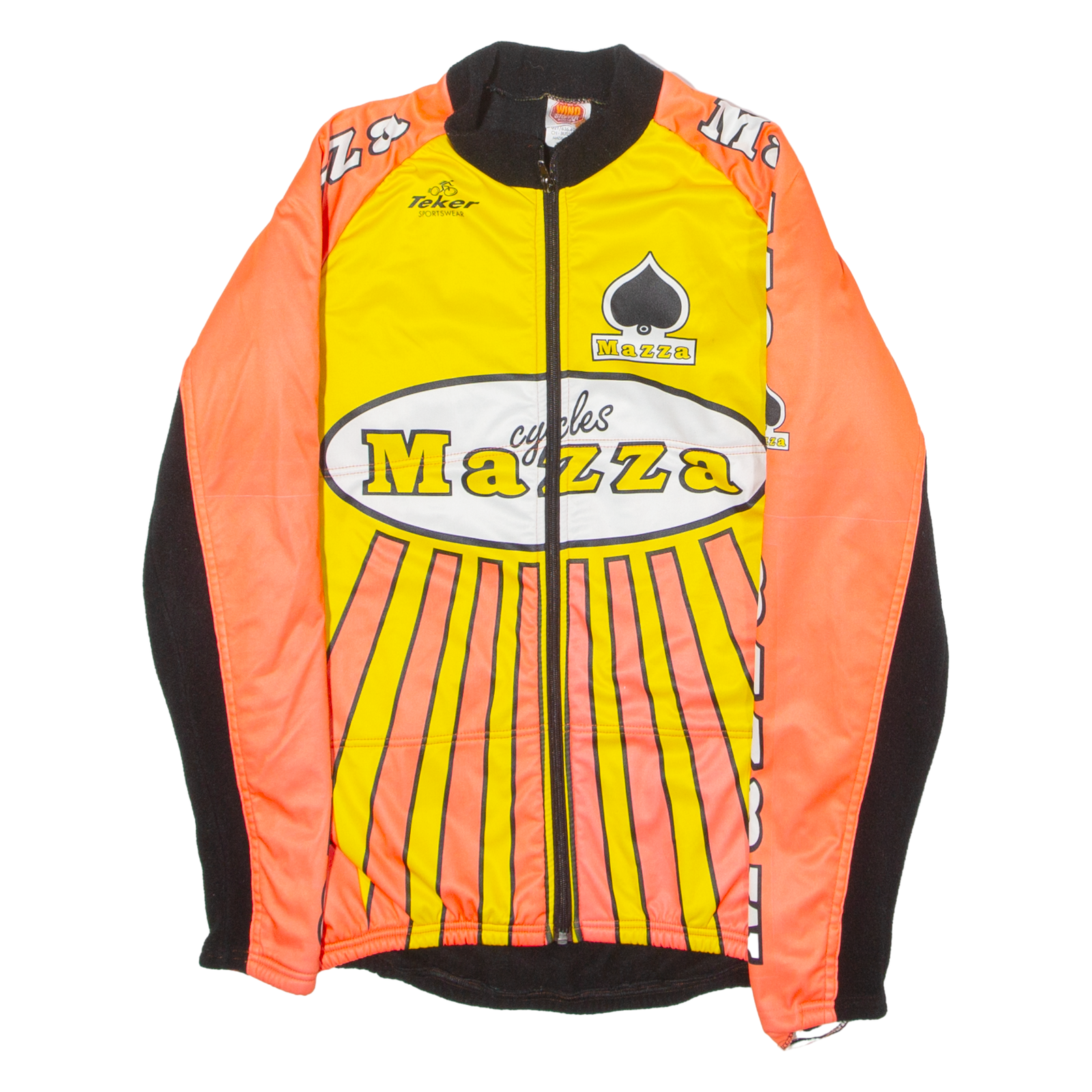 Buy TEKER Mazza Cycles Cycling Mens Track Jacket Orange Crazy Pattern M Refurbished - $21.83 TEKER Mazza Cycles Cycling Mens Track Jacket Orange Crazy Pattern M Refurbished - N/A refurbished available on Cerqular