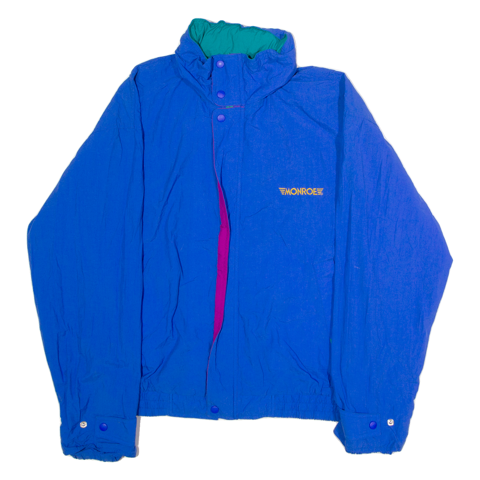 Buy GEAR FOR SPORT Monroe Mens Jacket Blue Nylon 90s Hooded L Refurbished - $36.39 GEAR FOR SPORT Monroe Mens Jacket Blue Nylon 90s Hooded L Refurbished - N/A refurbished available on Cerqular