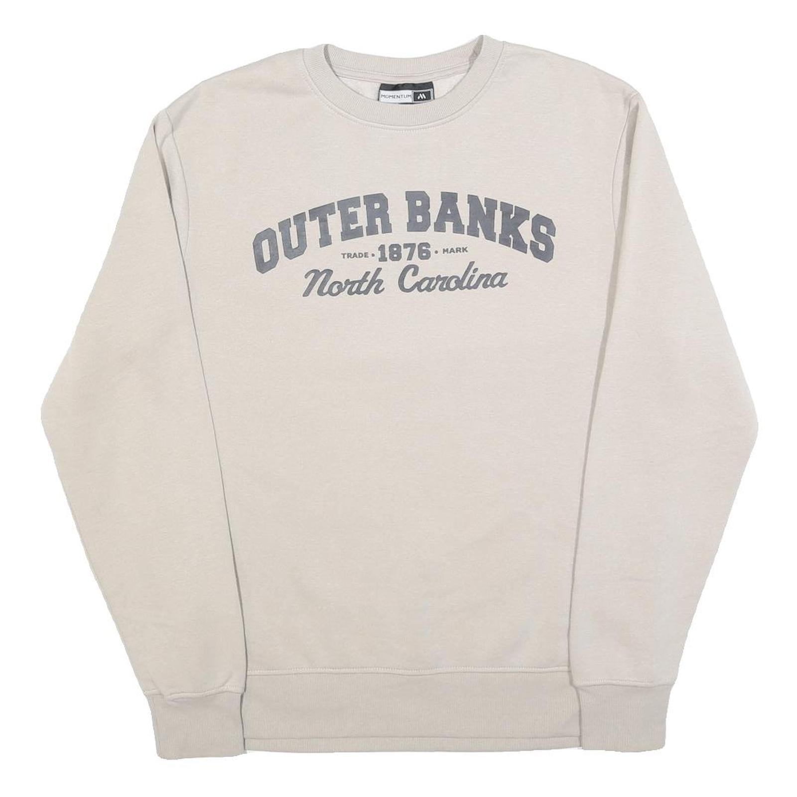 Buy MOMENTUM Womens Cream Outer Banks Cotton Blend Sweatshirt M Crew Neck Casual Refurbished - $35.09 MOMENTUM Womens Cream Outer Banks Cotton Blend Sweatshirt M Crew Neck Casual Refurbished - N/A refurbished available on Cerqular