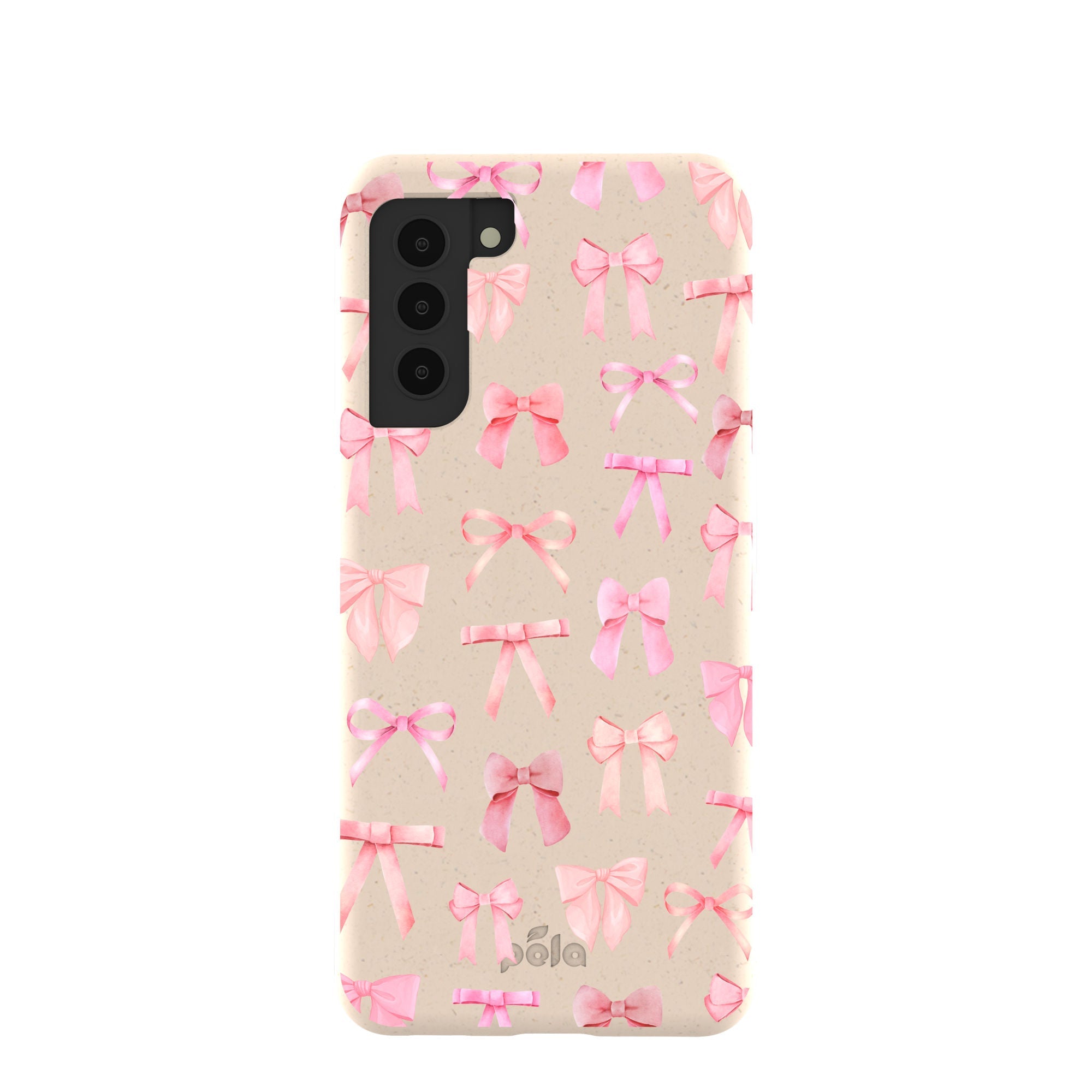 Seashell Rosy Bows Samsung Galaxy S21 Case Refurbished - Pela Case refurbished available on Cerqular