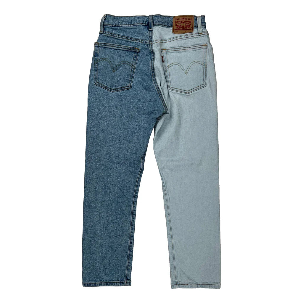Levis 501 Jeans - 27W UK 8 Blue Cotton Refurbished - Thrifted (note: this is a term often used to describe second- refurbished available on Cerqular