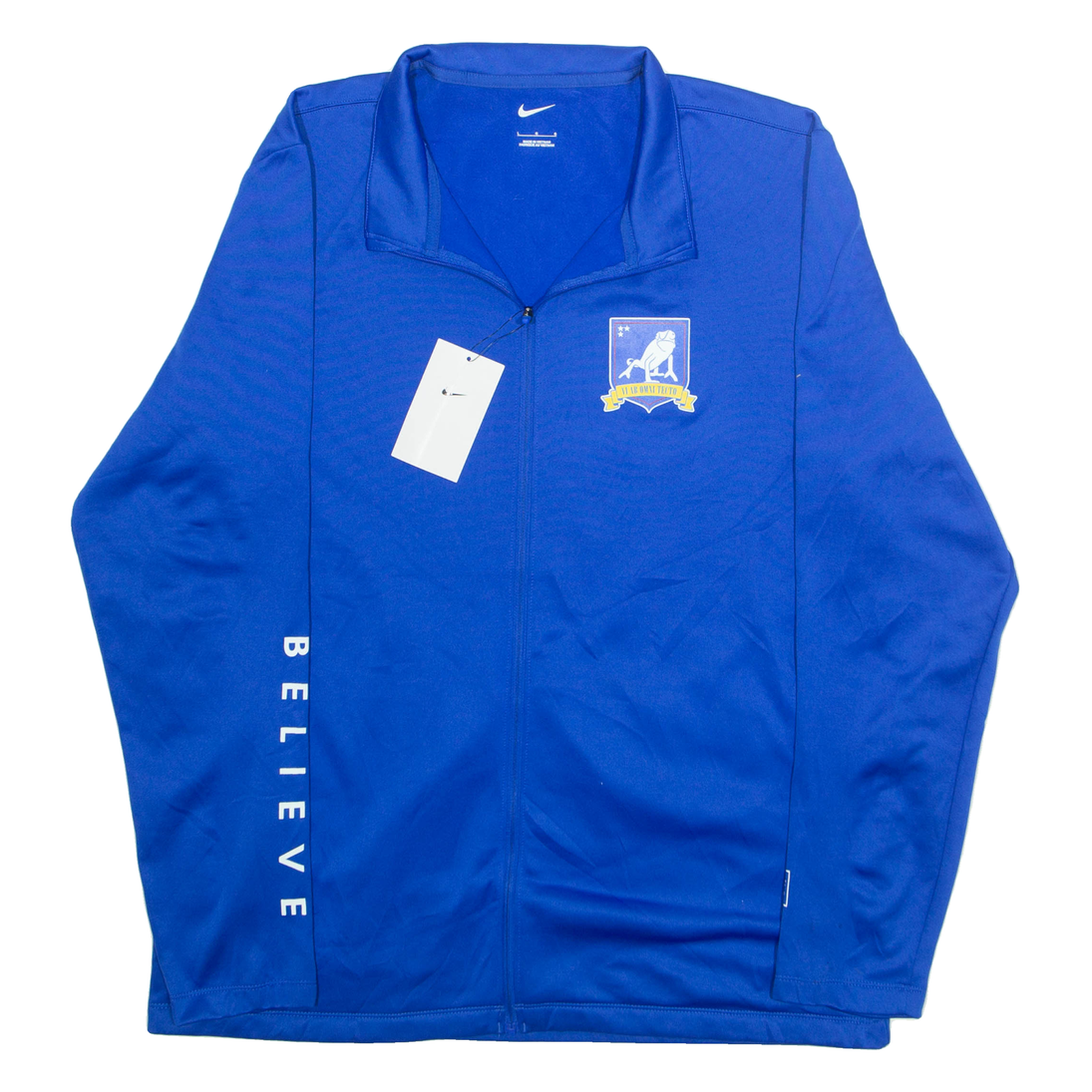 Buy NIKE Mens Track Jacket Blue L Refurbished - $44.19 NIKE Mens Track Jacket Blue L Refurbished - N/A refurbished available on Cerqular