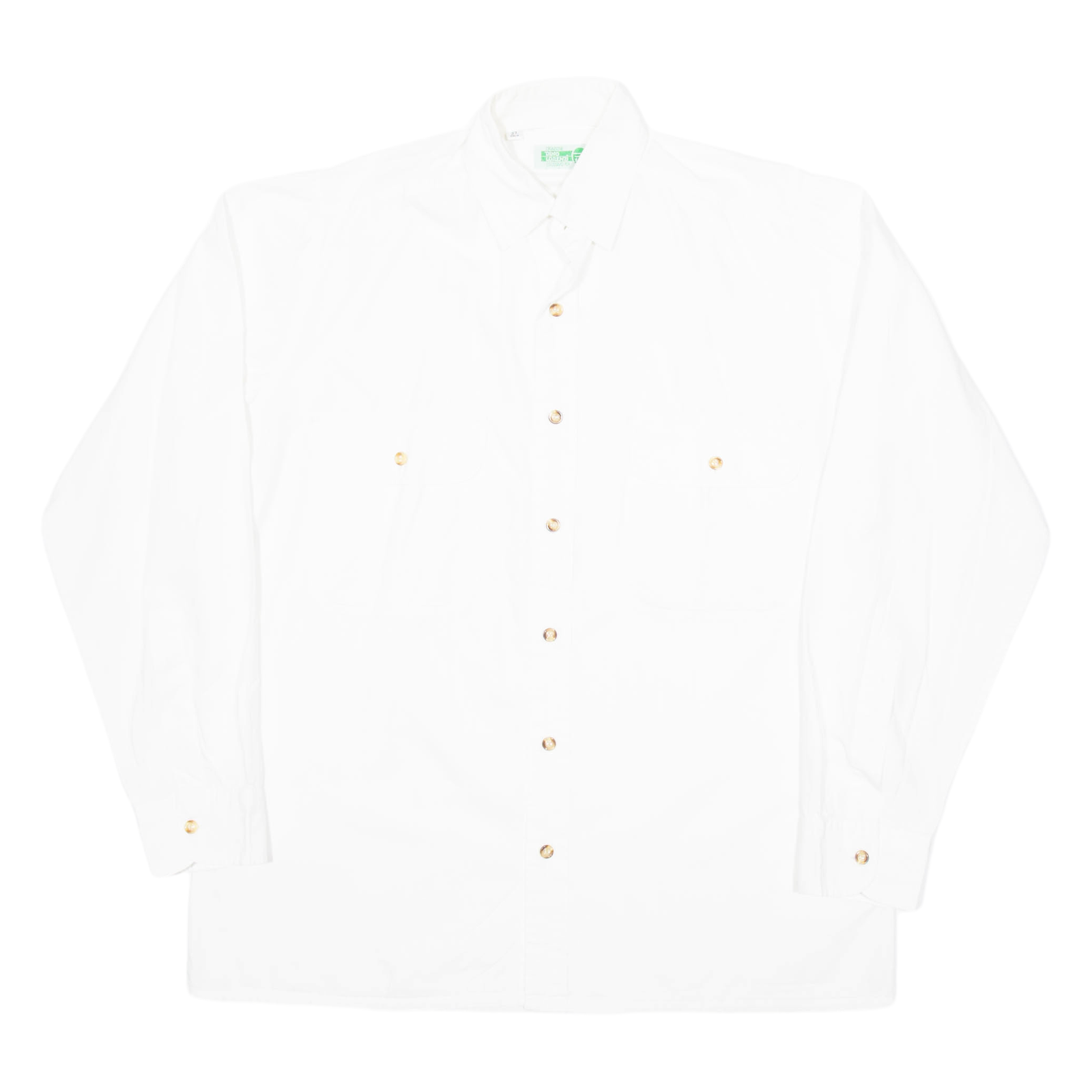 Mens Plain Shirt White Long Sleeve M Refurbished - N/A refurbished available on Cerqular