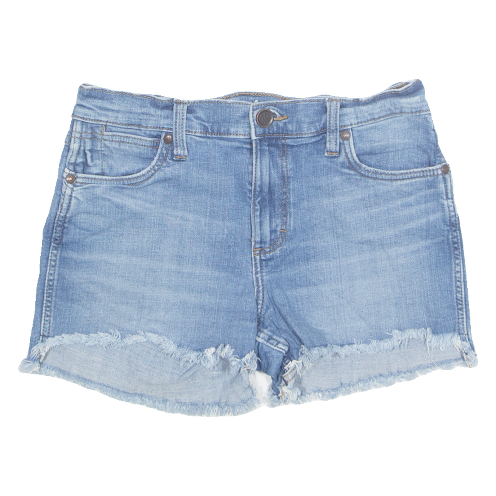 WRANGLER Cut Off Womens Denim Shorts Blue S W29 Refurbished - N/A refurbished available on Cerqular